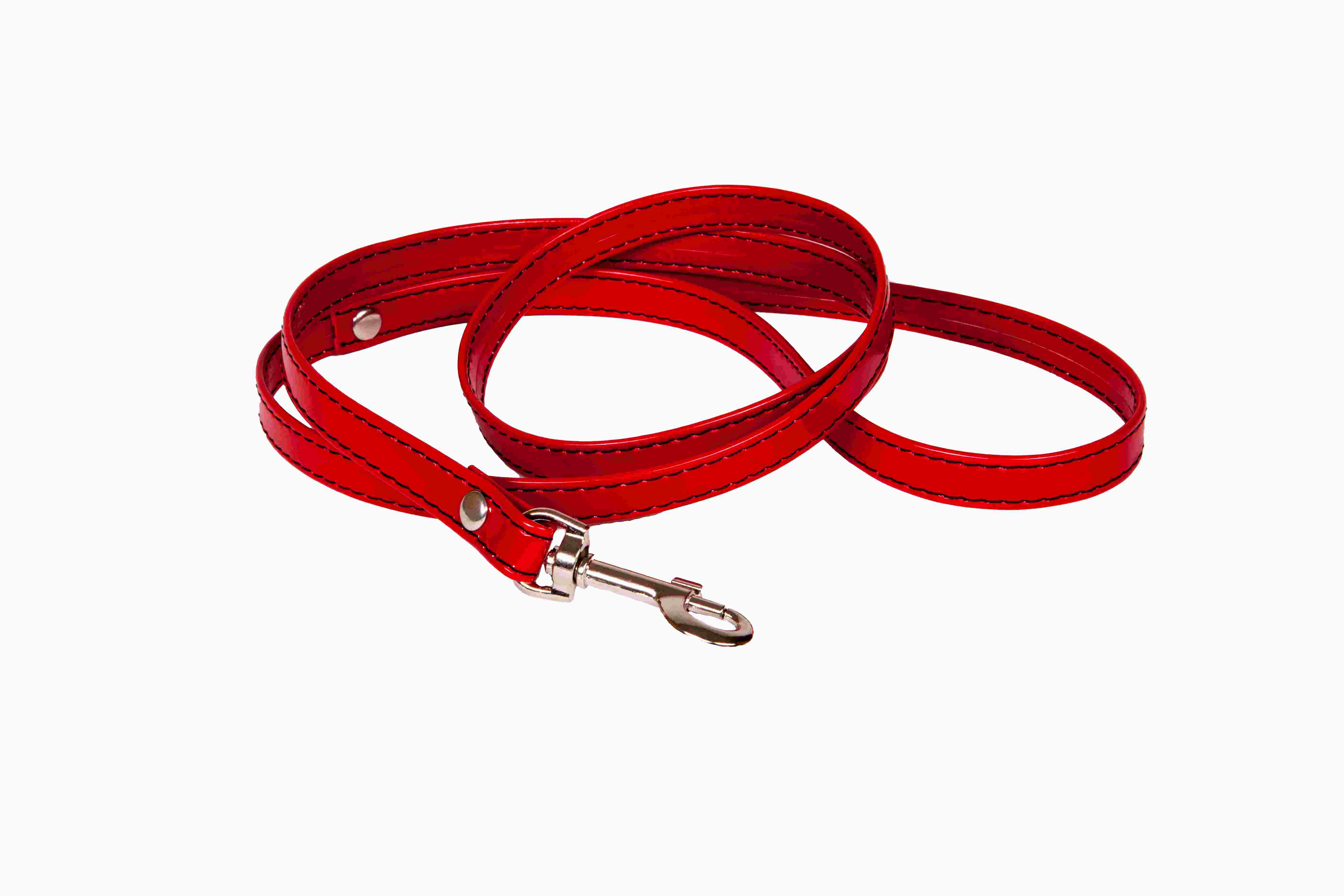 Whips Collection whips - smycz do obroży , Czerwony ▶️▶️ DYSKRETNIE ▶️ GWARANCJA ▶️ PRZESYŁKA 24h ▶️