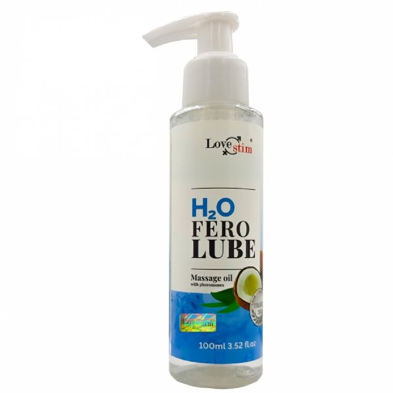 Love Stim h2o fero lube 100ml - Olejek do masażu kokosowy ▶️▶️ DYSKRETNIE ▶️ GWARANCJA ▶️ PRZESYŁKA 24h ▶️