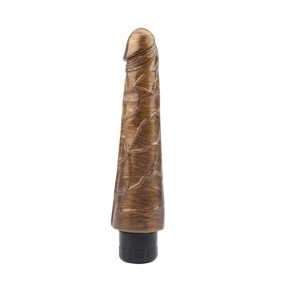 DarkMuscle johnny boner gold - Dildo wibrujące, Złoty ▶️▶️ DYSKRETNIE ▶️ GWARANCJA ▶️ PRZESYŁKA 24h ▶️