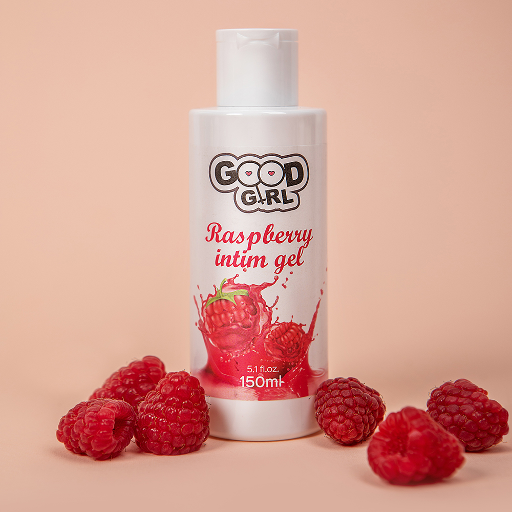 Good Girl Raspberry Intim Gel 150ml - Lubrykant na bazie wody, malinowy ▶️▶️ DYSKRETNIE ▶️ GWARANCJA ▶️ PRZESYŁKA 24h ▶️