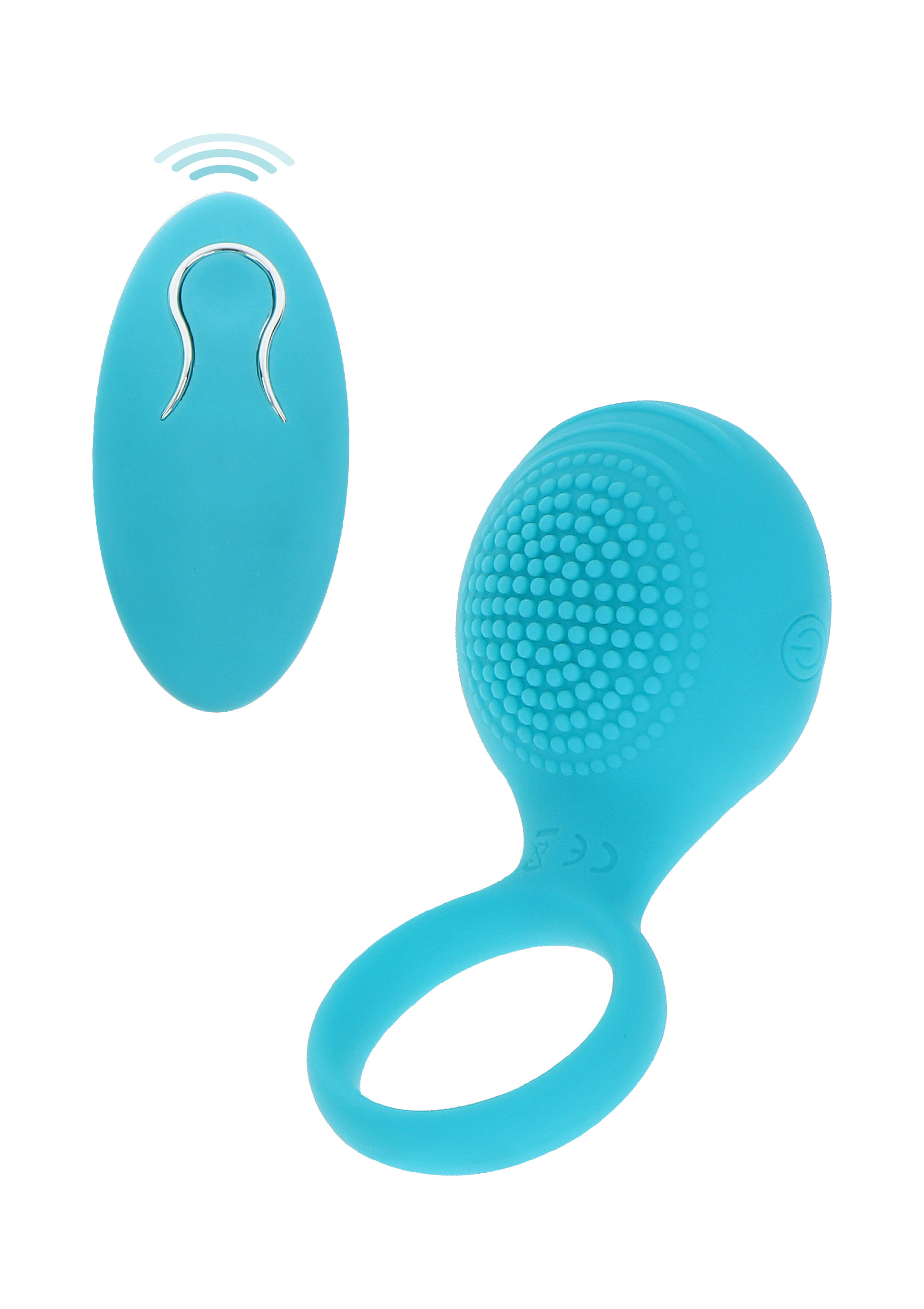 ToyJoy tickle brush c-ring - Wibrujący pierścień erekcyjny z pilotem ▶️▶️ DYSKRETNIE ▶️ GWARANCJA ▶️ PRZESYŁKA 24h ▶️