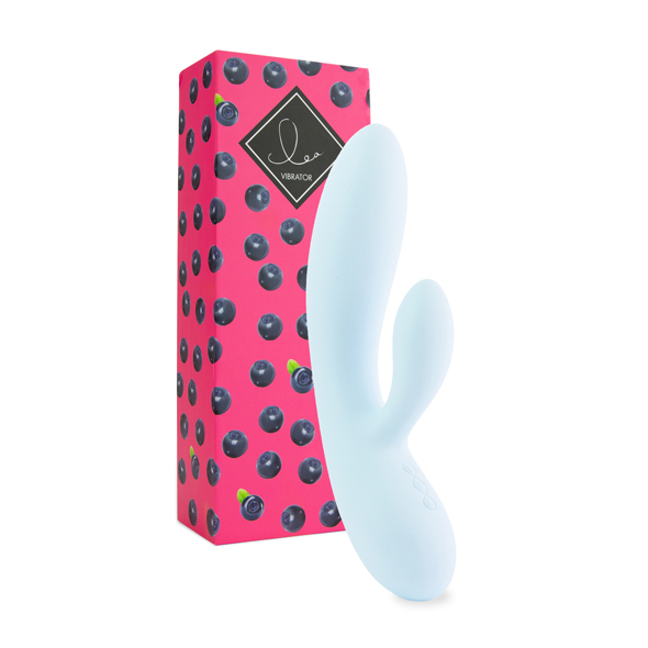 FeelzToys lea rabbit vibrator blueberry - Wibrator króliczek ▶️▶️ DYSKRETNIE ▶️ GWARANCJA ▶️ PRZESYŁKA 24h ▶️