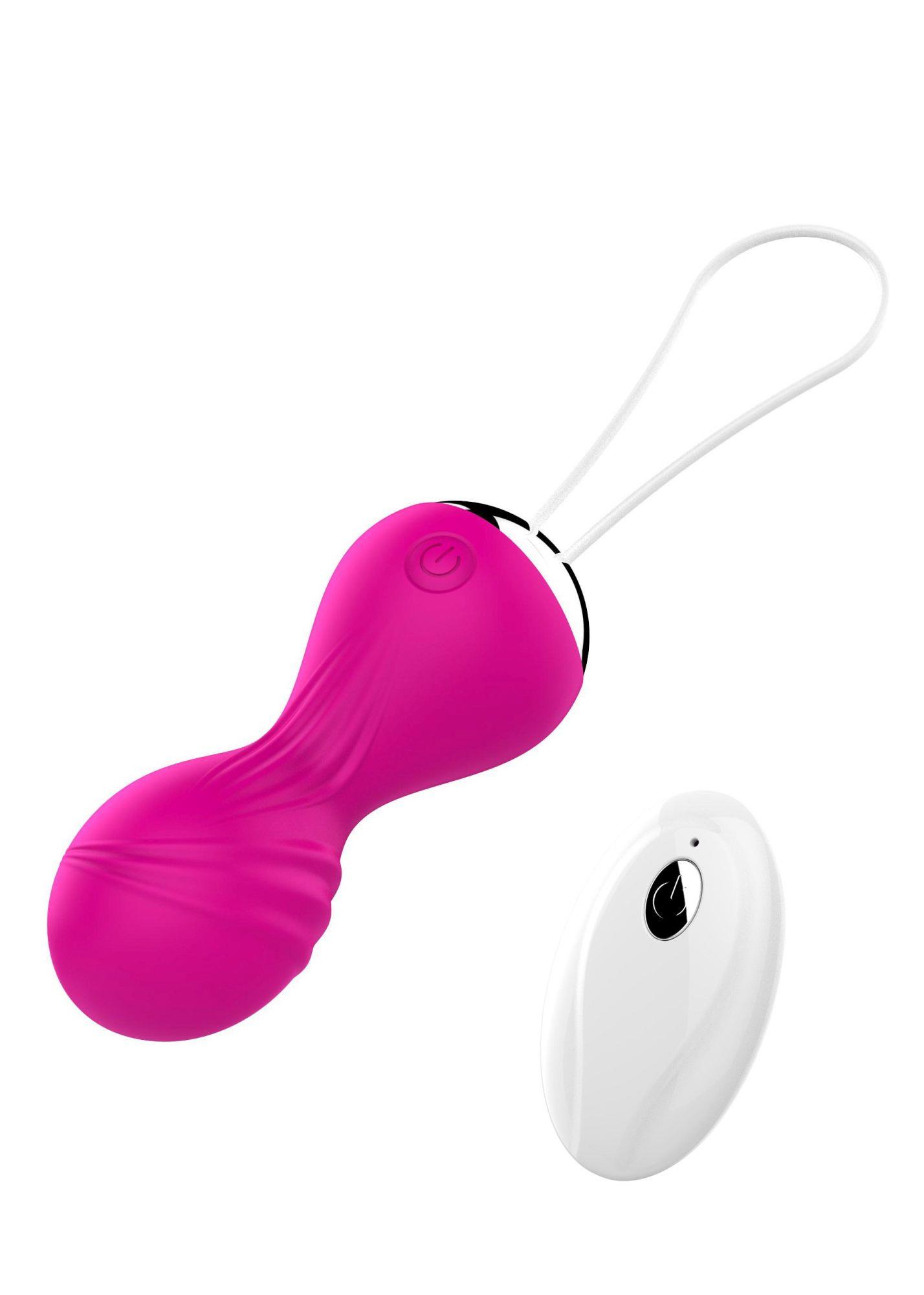 Boss Series Magic Vibrating Silicone Kegel Balls UF Remote - Kulki gejszy z wibracjami na pilota ▶️▶️ DYSKRETNIE ▶️ GWARANCJA ▶️ PRZESYŁKA 24h ▶️