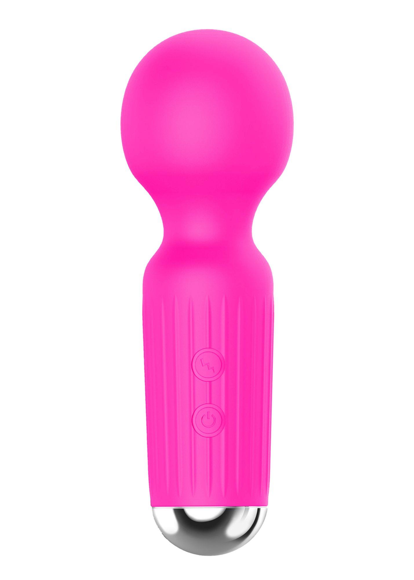 Boss Series Magic Mini 20 UF - Wibrator wand, Różowy ▶️▶️ DYSKRETNIE ▶️ GWARANCJA ▶️ PRZESYŁKA 24h ▶️