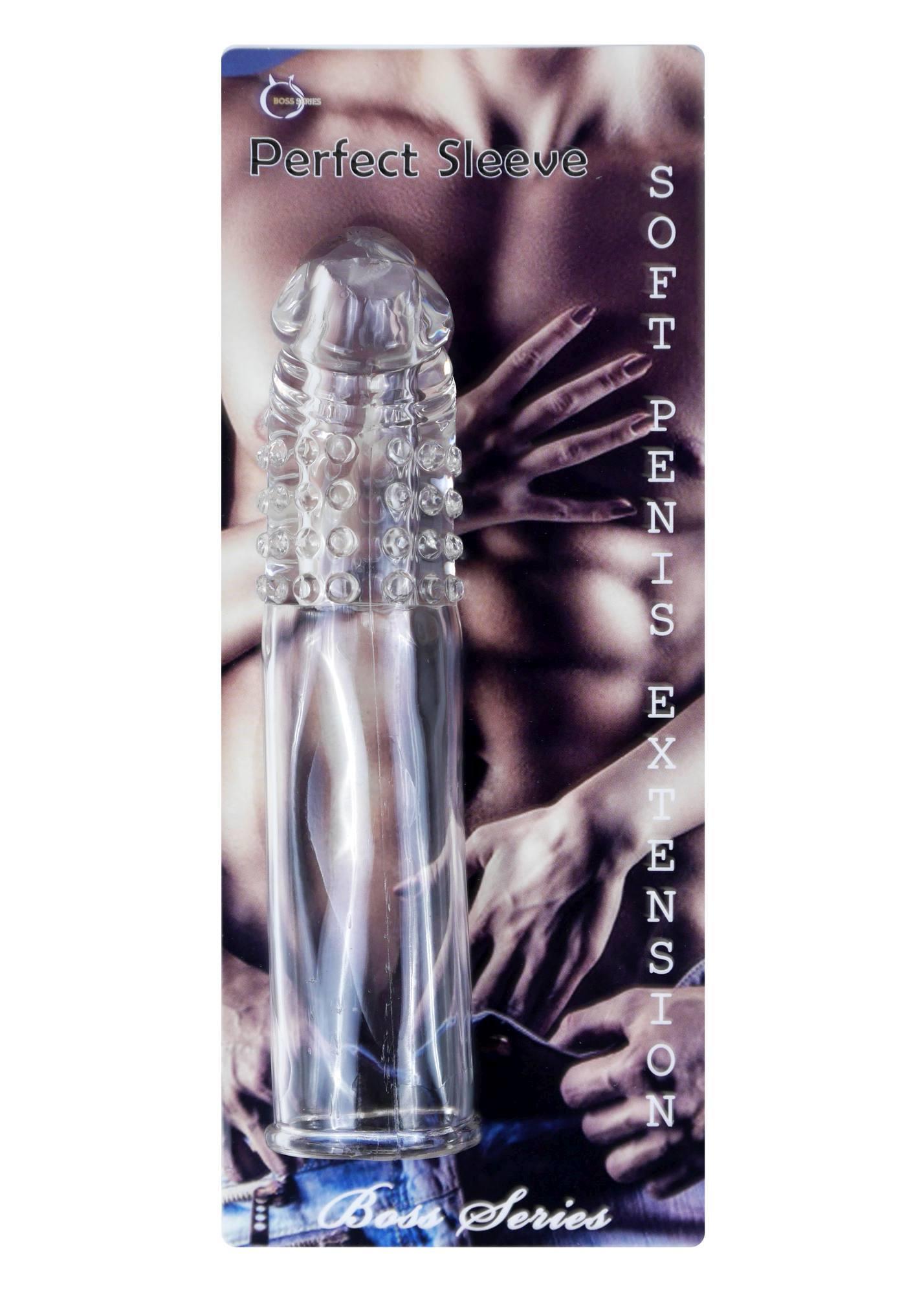 Boss Series Perfect Sleeve Boss Series - Nakładka na penisa ▶️▶️ DYSKRETNIE ▶️ GWARANCJA ▶️ PRZESYŁKA 24h ▶️