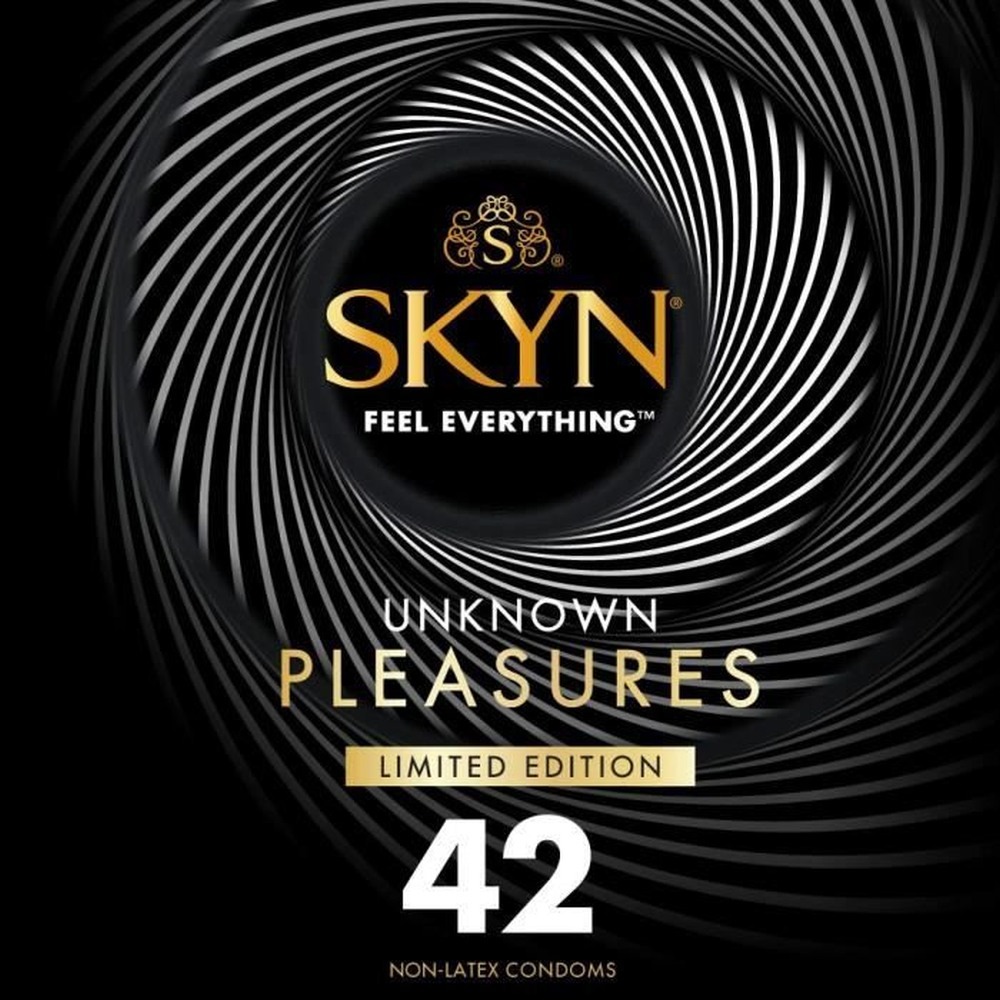 SKYN unimil skyn unknown pleasure box 42 - Prezerwatywy 42 szt ⚫ DARMOWA DOSTAWA od 299zł ⚫ DYSKRETNA PRZESYŁKA 24H Z POLSKI ⚫