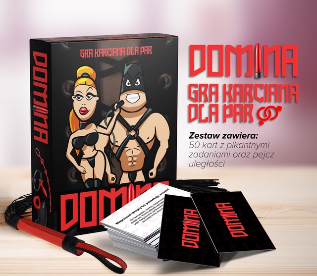 Grammi Domina - Gra erotyczna ▶️▶️ DYSKRETNIE ▶️ GWARANCJA ▶️ PRZESYŁKA 24h ▶️