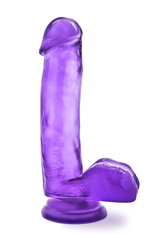 B Yours Sweet N Hard 1 Purple - Dildo klasyczne na przyssawce, Fioletowy ▶️▶️ DYSKRETNIE ▶️ GWARANCJA ▶️ PRZESYŁKA 24h ▶️