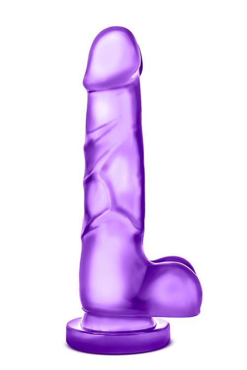 B Yours Sweet N Hard 4 Purple - Dildo klasyczne na przyssawce, Fioletowy ▶️▶️ DYSKRETNIE ▶️ GWARANCJA ▶️ PRZESYŁKA 24h ▶️