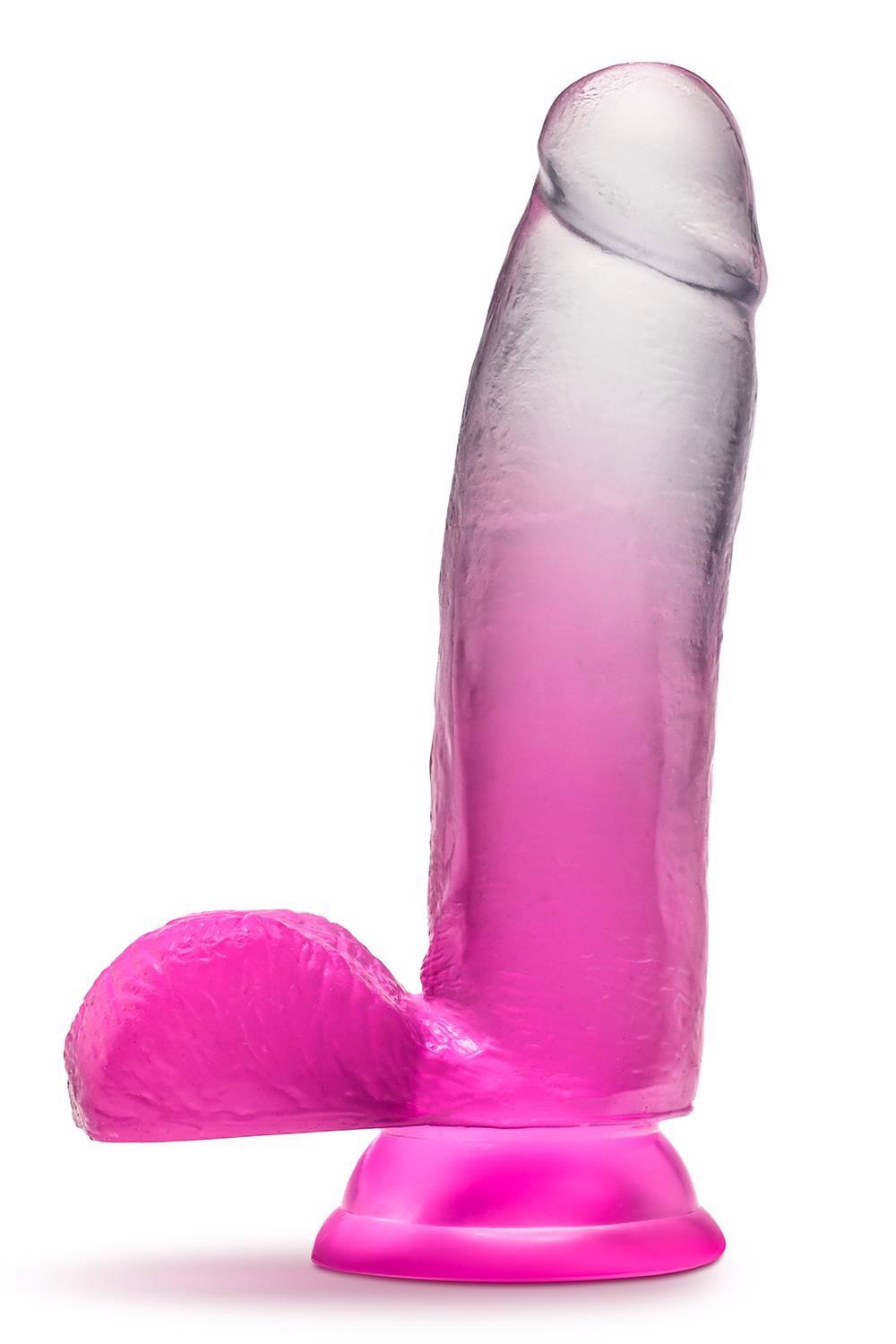 B Yours Sugar Magnolia 7 Inch Dildo Fuchsia - Dildo klasyczne na przyssawce, Fioletowy ▶️▶️ DYSKRETNIE ▶️ GWARANCJA ▶️ PRZESYŁKA 24h ▶️