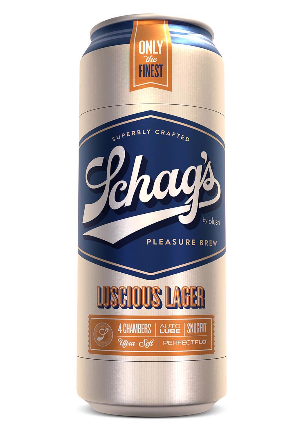 Blush Schag'S Luscious Lager Frosted - Masturbator klasyczny ukryty w puszce samonawilżający się ▶️▶️ DYSKRETNIE ▶️ GWARANCJA ▶️ PRZESYŁKA 24h ▶️