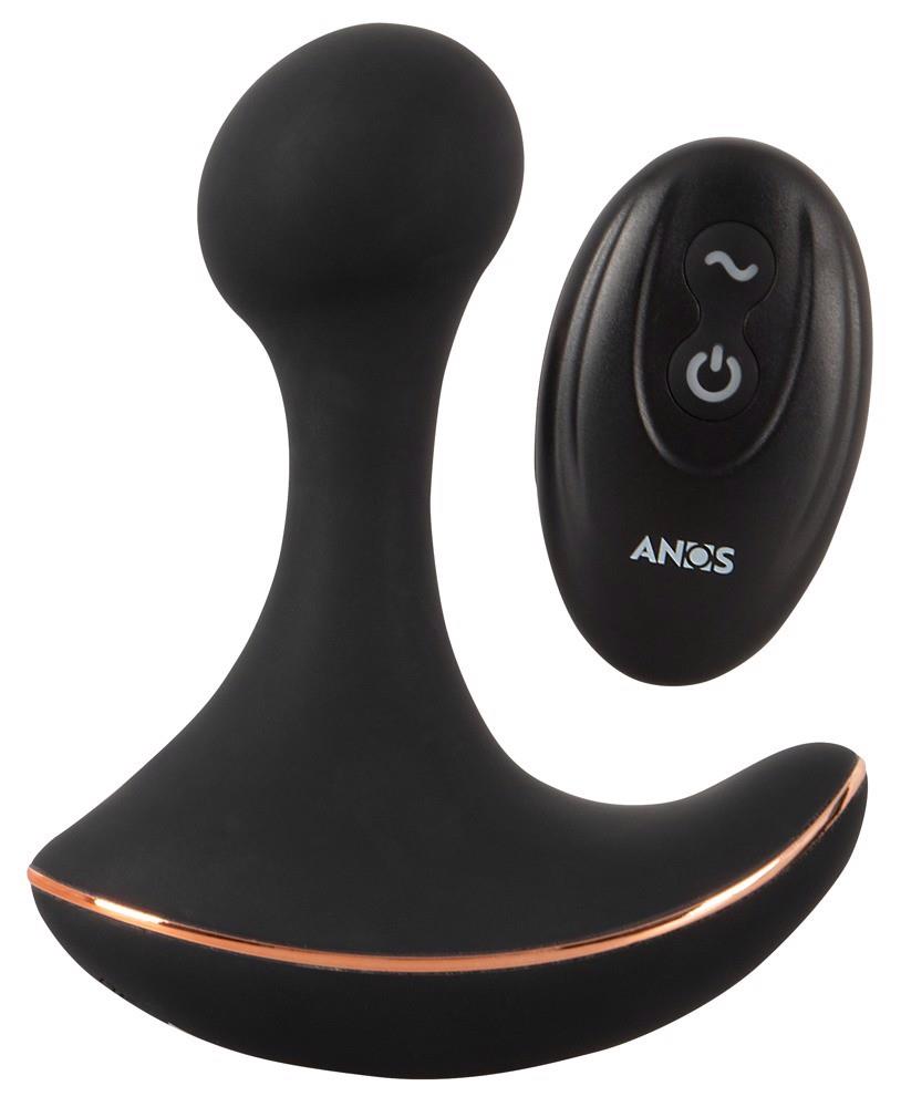ANOS Rc Prostate Massager With - Wibrujący masażer prostaty z pilotem ▶️▶️ DYSKRETNIE ▶️ GWARANCJA ▶️ PRZESYŁKA 24h ▶️