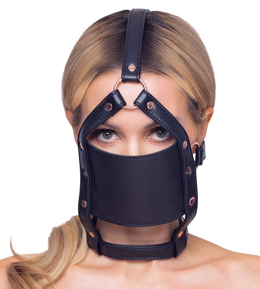 Bad Kitty Head Harness - Maska BDSM ▶️▶️ DYSKRETNIE ▶️ GWARANCJA ▶️ PRZESYŁKA 24h ▶️