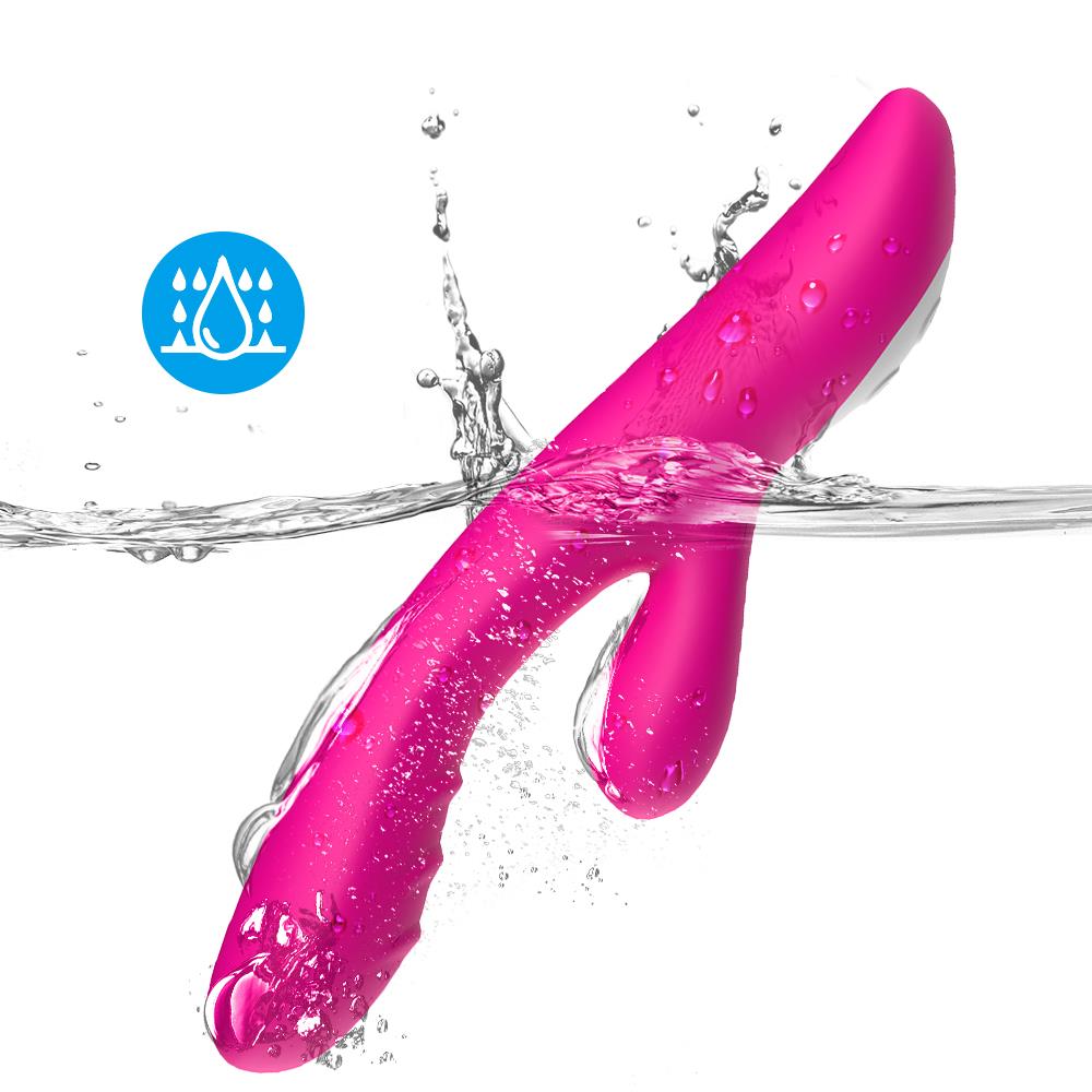 Boss Series Joy Spark Pink - Wibrator króliczek z podgrzewaniem ▶️▶️ DYSKRETNIE ▶️ GWARANCJA ▶️ PRZESYŁKA 24h ▶️