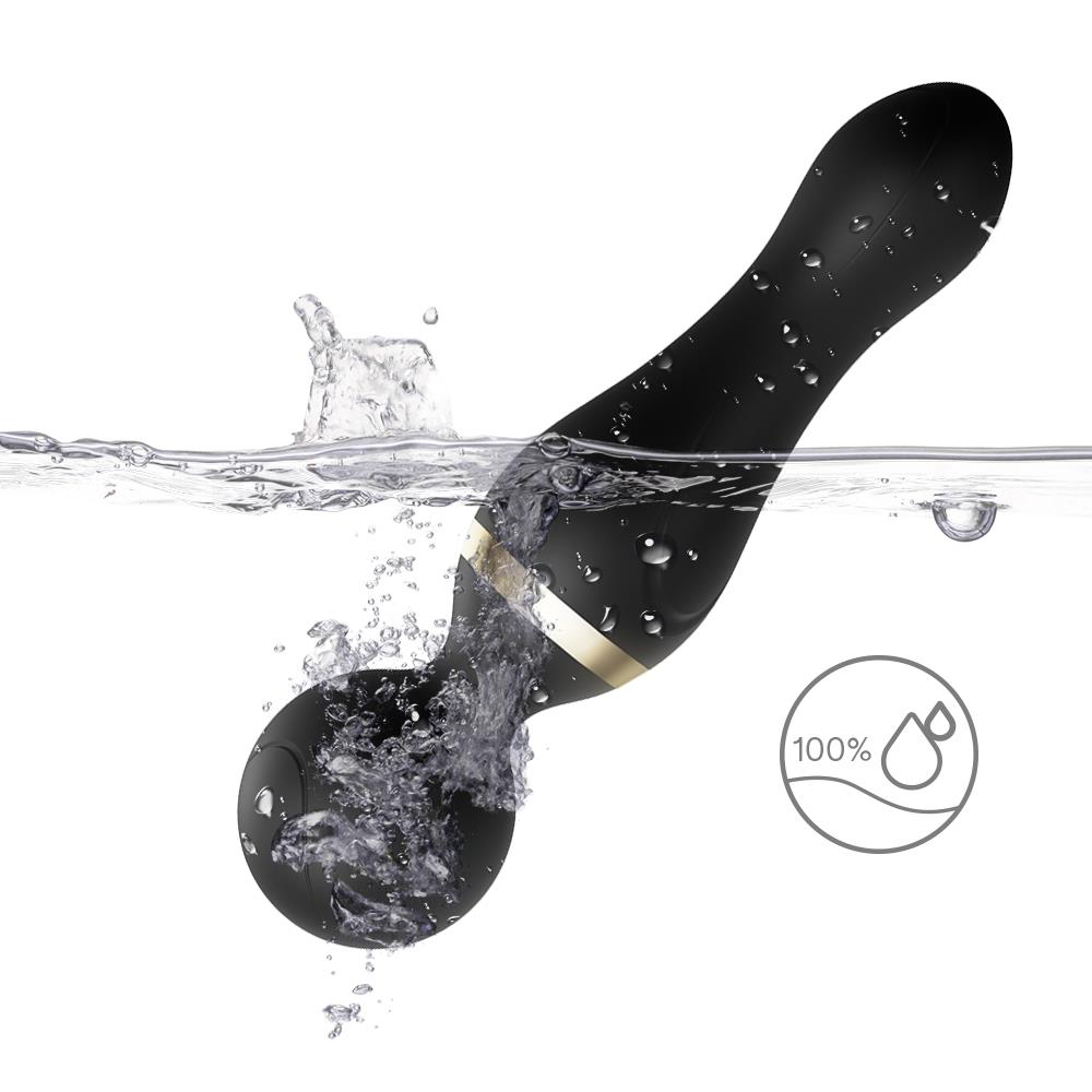 Boss Series Joy Freeza Black - Wibrator wand, Czarny ▶️▶️ DYSKRETNIE ▶️ GWARANCJA ▶️ PRZESYŁKA 24h ▶️