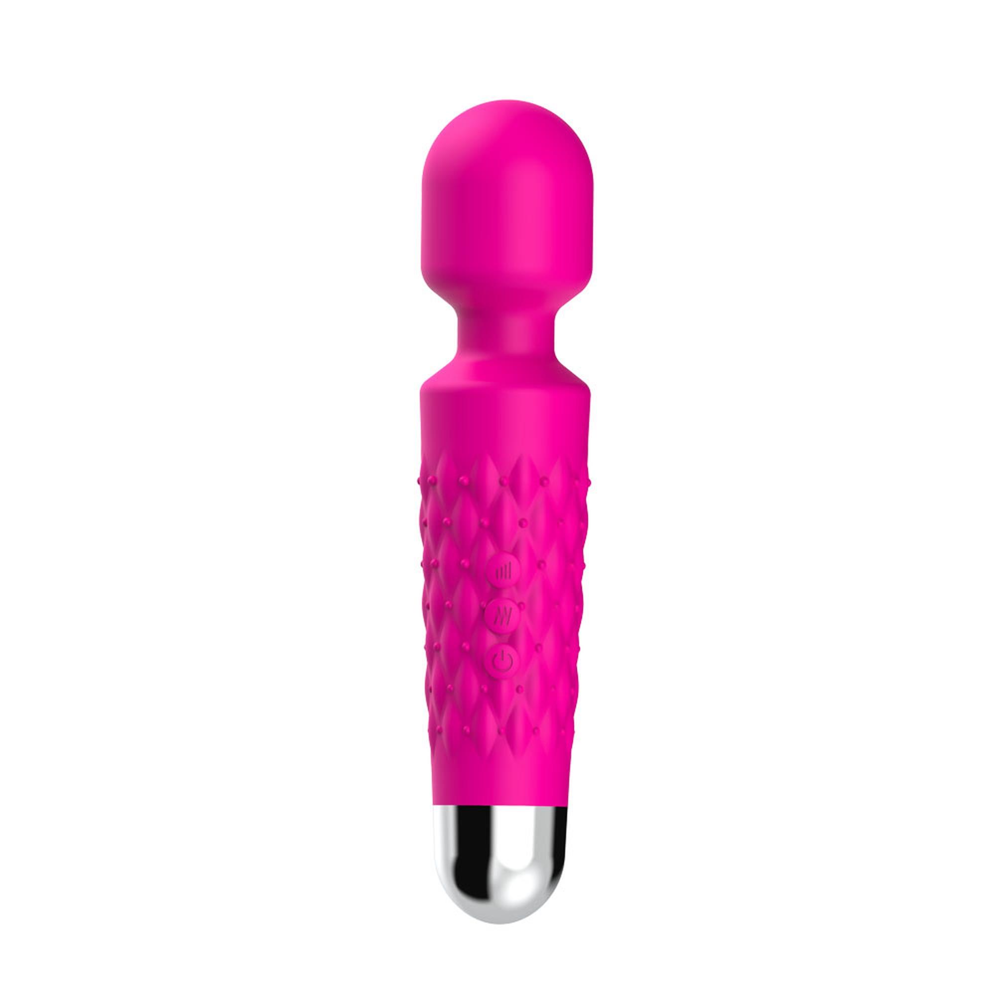 Boss Series Joy Stymulator 9 wand - Wibrator wand, Różowy ▶️▶️ DYSKRETNIE ▶️ GWARANCJA ▶️ PRZESYŁKA 24h ▶️