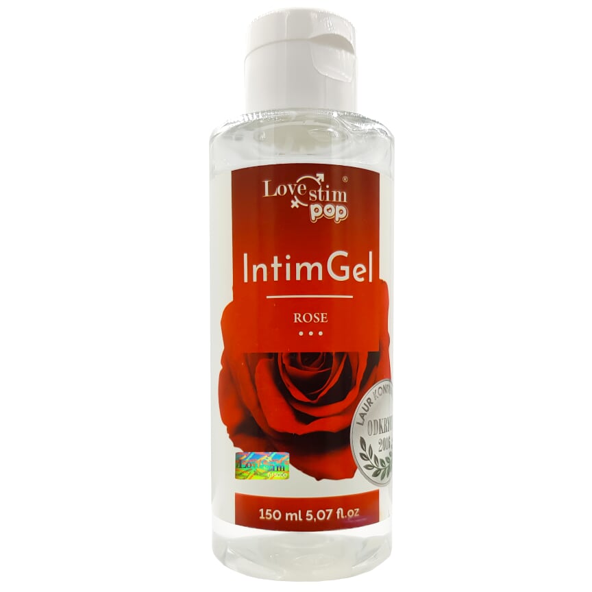 Love Stim lovestim pop intim gel rose 150 ml - Lubrykant różany ⚫ DARMOWA DOSTAWA od 299zł ⚫ DYSKRETNA PRZESYŁKA 24H Z POLSKI ⚫
