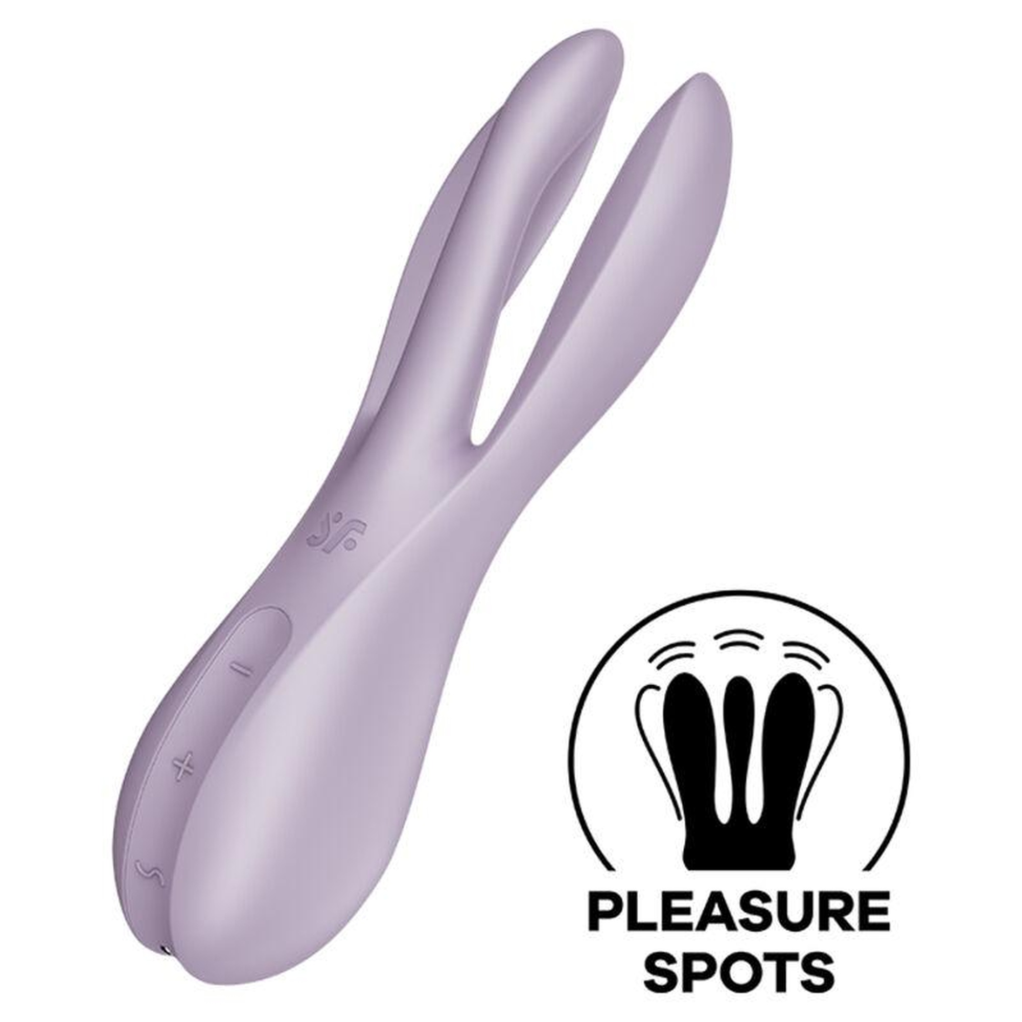 Satisfyer threesome 2 violet - Wibrator z trzema elastycznymi ramionami, Fioletowy ▶️▶️ DYSKRETNIE ▶️ GWARANCJA ▶️ PRZESYŁKA 24h ▶️