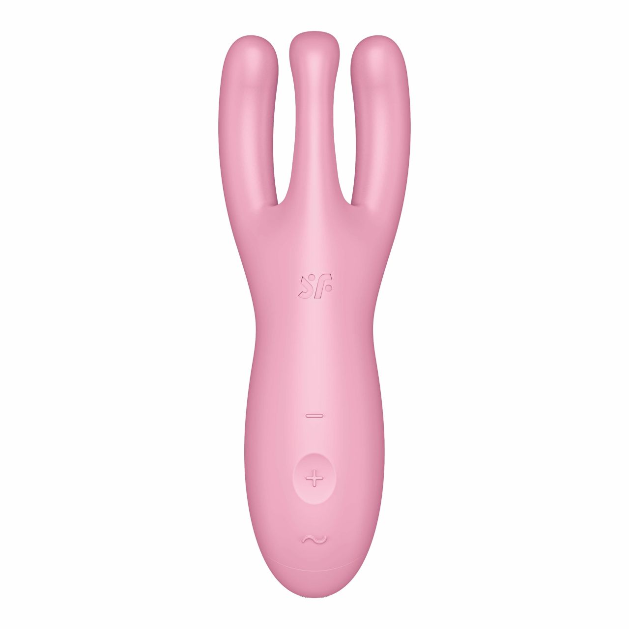 Satisfyer threesome 4 connect app (pink) - Wibrator z trzema elastycznymi ramionami, Różowy ▶️▶️ DYSKRETNIE ▶️ GWARANCJA ▶️ PRZESYŁKA 24h ▶️