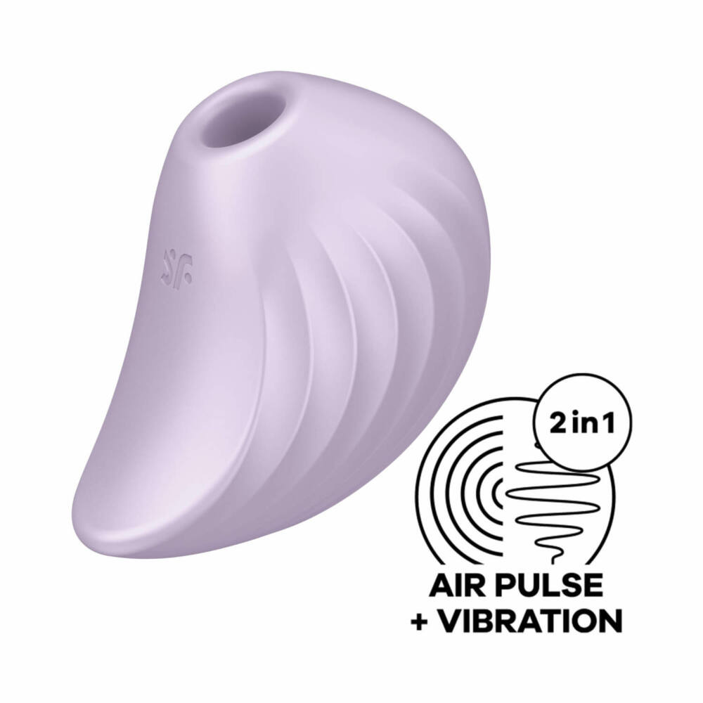 Satisfyer pearl diver (violet) - Wibrator łechtaczkowy z stymulacją soniczną, Fioletowy ▶️▶️ DYSKRETNIE ▶️ GWARANCJA ▶️ PRZESYŁKA 24h ▶️