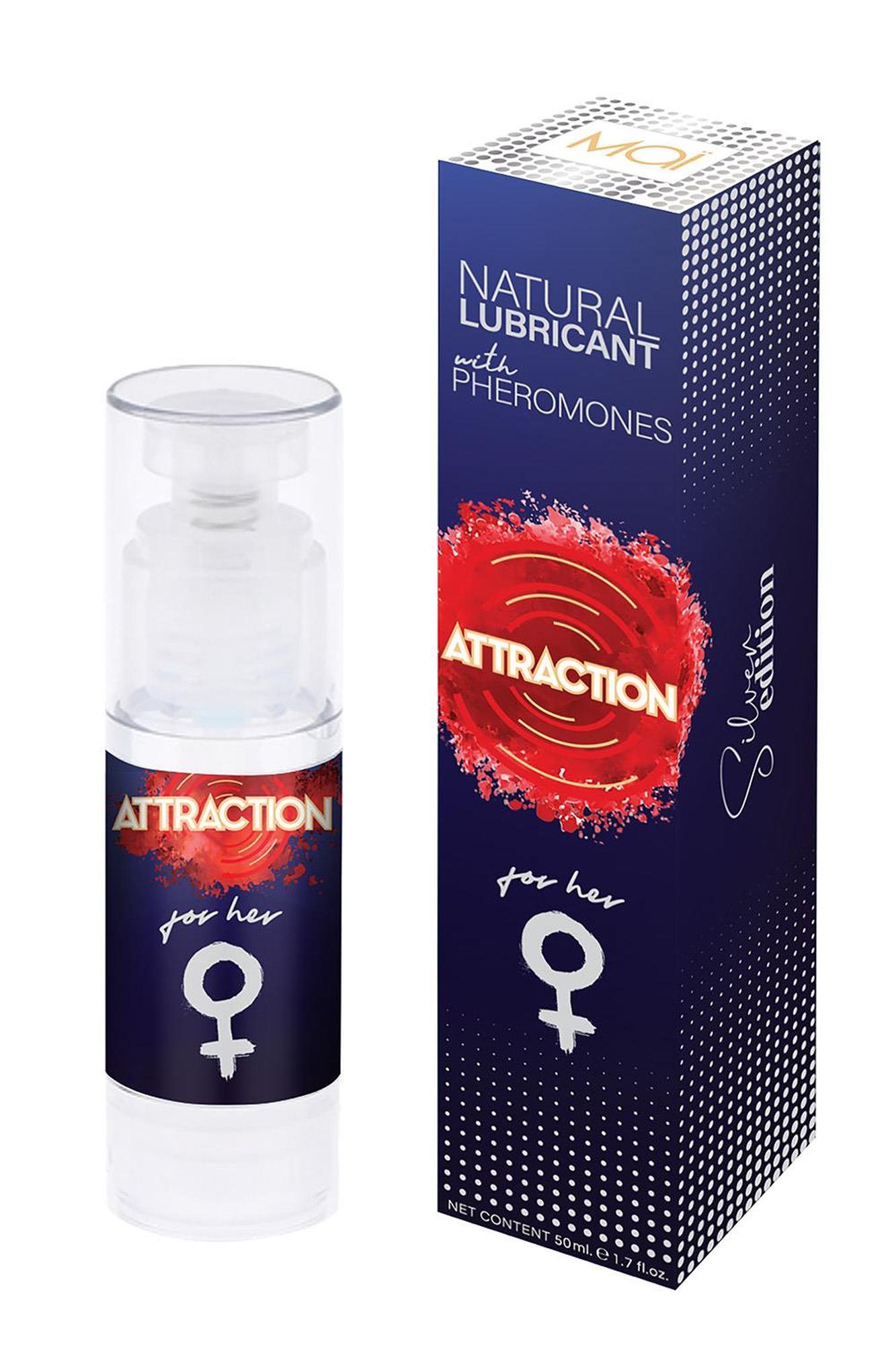 Attraction Lubricant With Pheromones For Her 50 Ml - Lubrykant z feromonami dla Niej ▶️▶️ DYSKRETNIE ▶️ GWARANCJA ▶️ PRZESYŁKA 24h ▶️