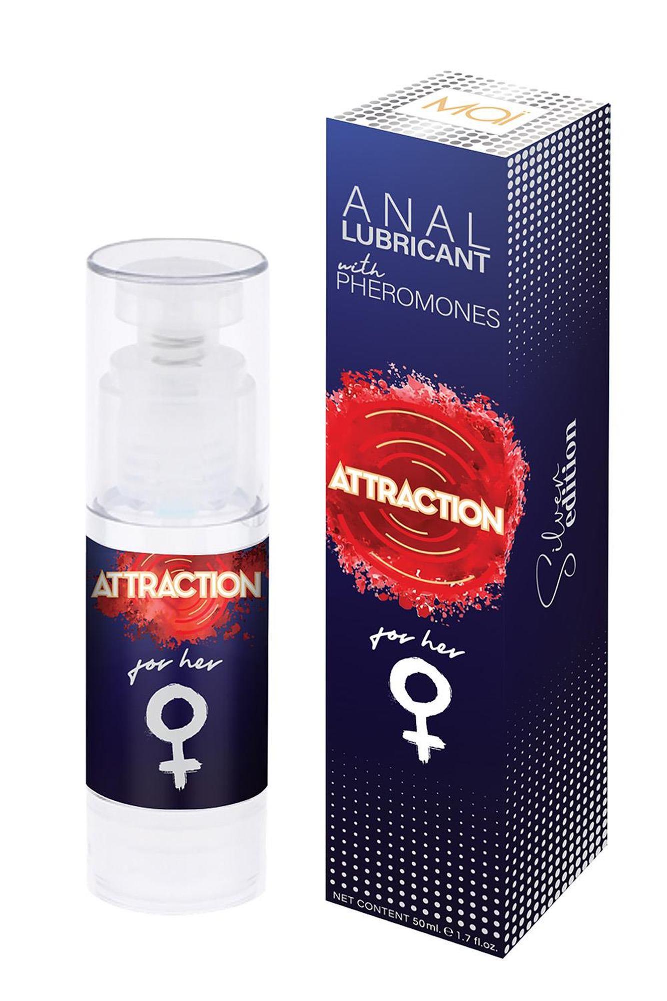 Attraction Anal Lubricant With Pheromones For Her 50 Ml - Analny lubrykant z feromonami dla Niej ▶️▶️ DYSKRETNIE ▶️ GWARANCJA ▶️ PRZESYŁKA 24h ▶️