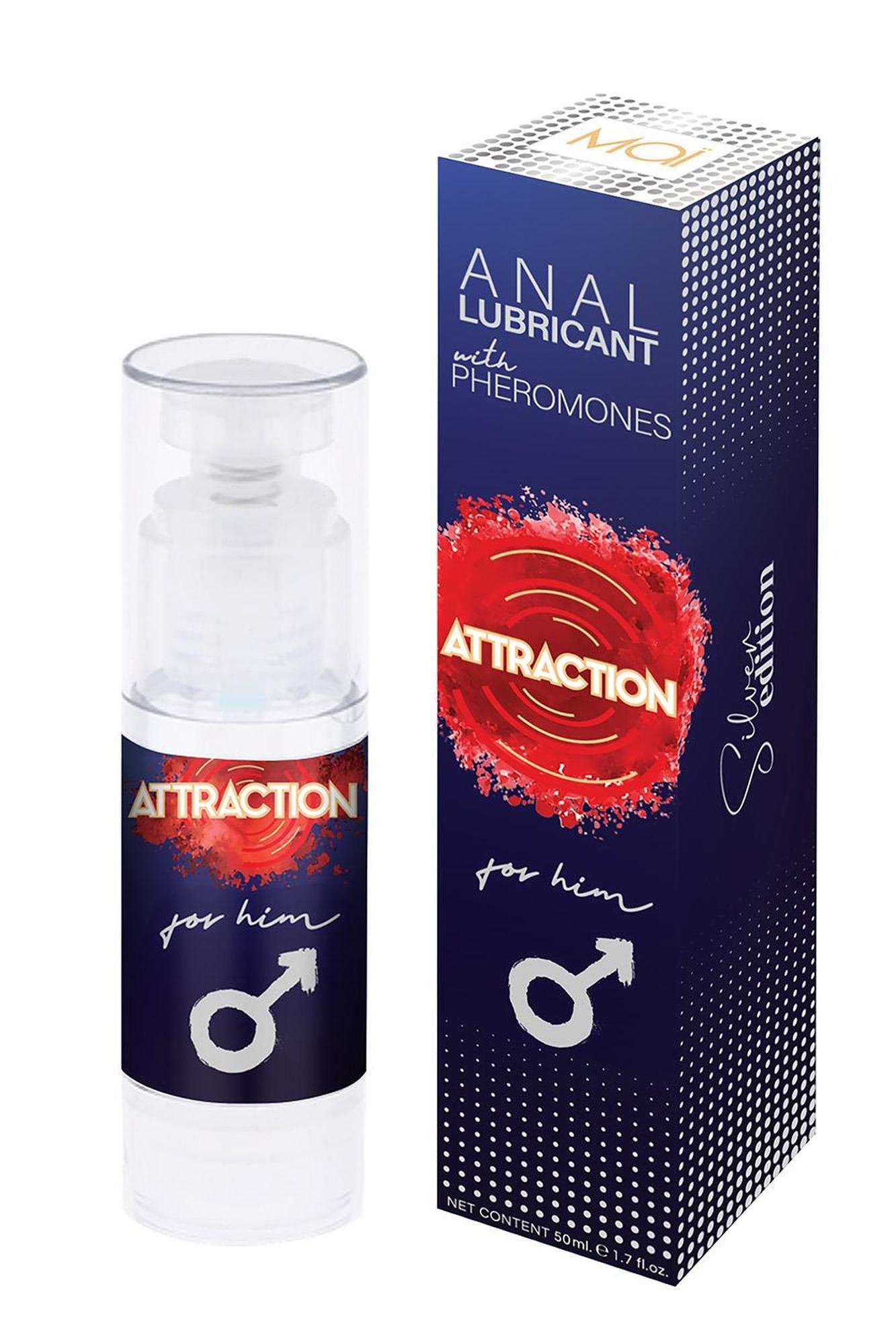 Attraction Anal Lubricant With Pheromones For Him 50 Ml - Analny lubrykant z feromonami dla Niego ▶️▶️ DYSKRETNIE ▶️ GWARANCJA ▶️ PRZESYŁKA 24h ▶️