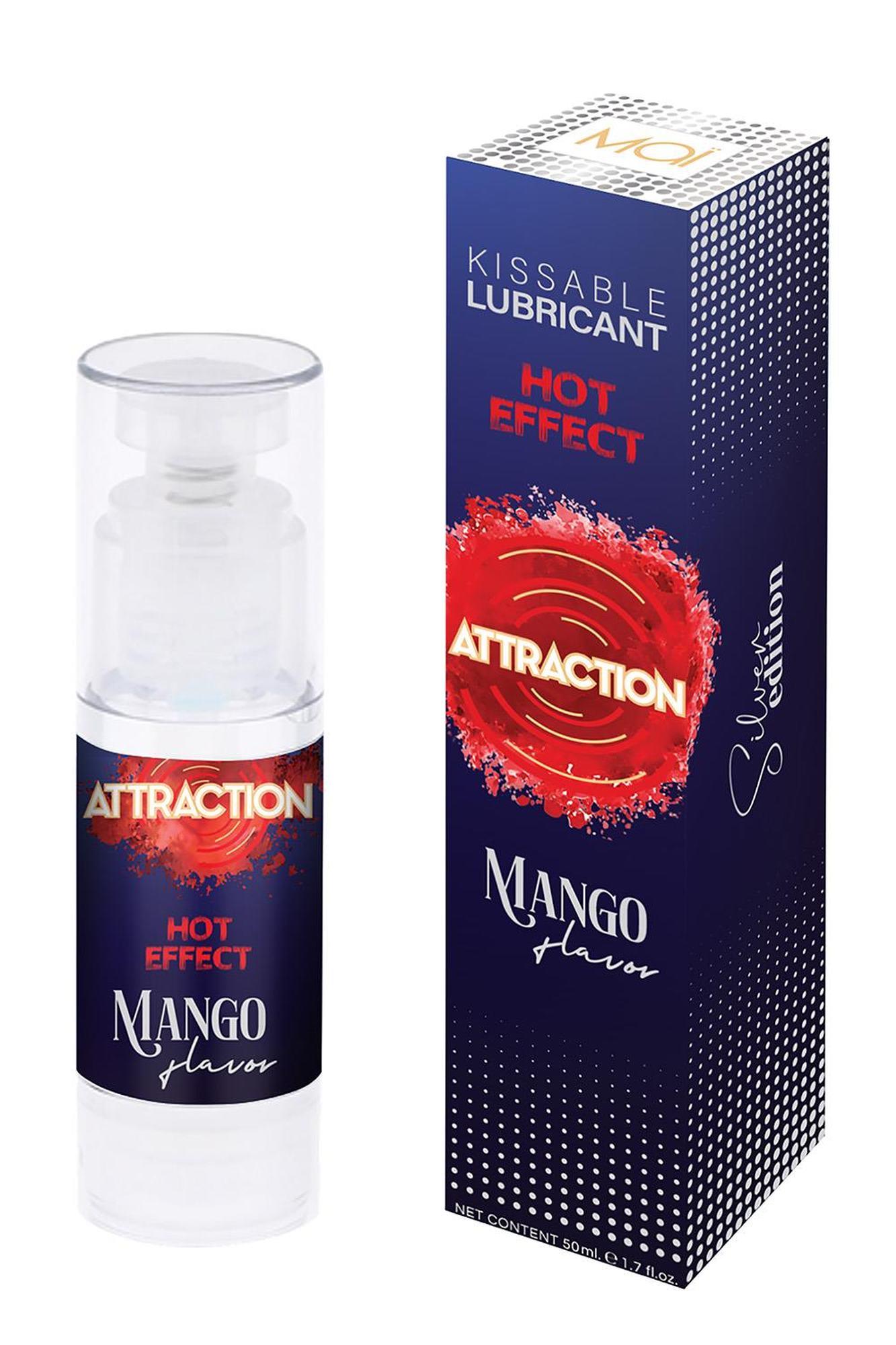Attraction Lubricant Heat Mango 50 Ml - Lubrykant o smaku Magno ▶️▶️ DYSKRETNIE ▶️ GWARANCJA ▶️ PRZESYŁKA 24h ▶️