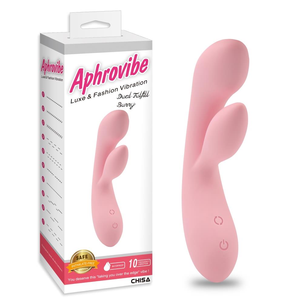 Aphrovibe Dual Fulfill Bunny - Wibrator króliczek ▶️▶️ DYSKRETNIE ▶️ GWARANCJA ▶️ PRZESYŁKA 24h ▶️