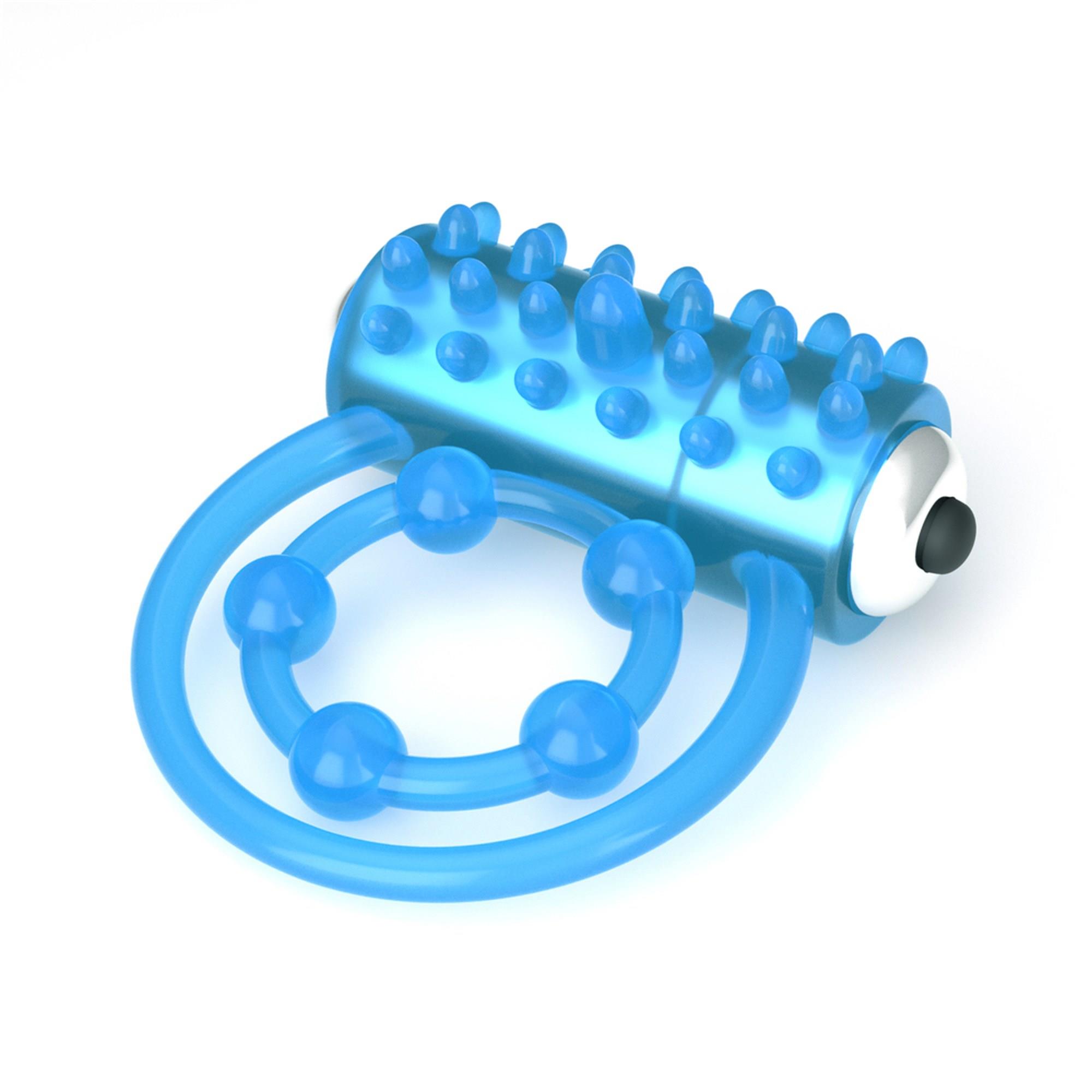 Lovetoy Lumino Play Vibrating Penis Ring dual - Wibrujący pierścień erekcyjny świecący w ciemności ▶️▶️ DYSKRETNIE ▶️ GWARANCJA ▶️ PRZESYŁKA 24h ▶️