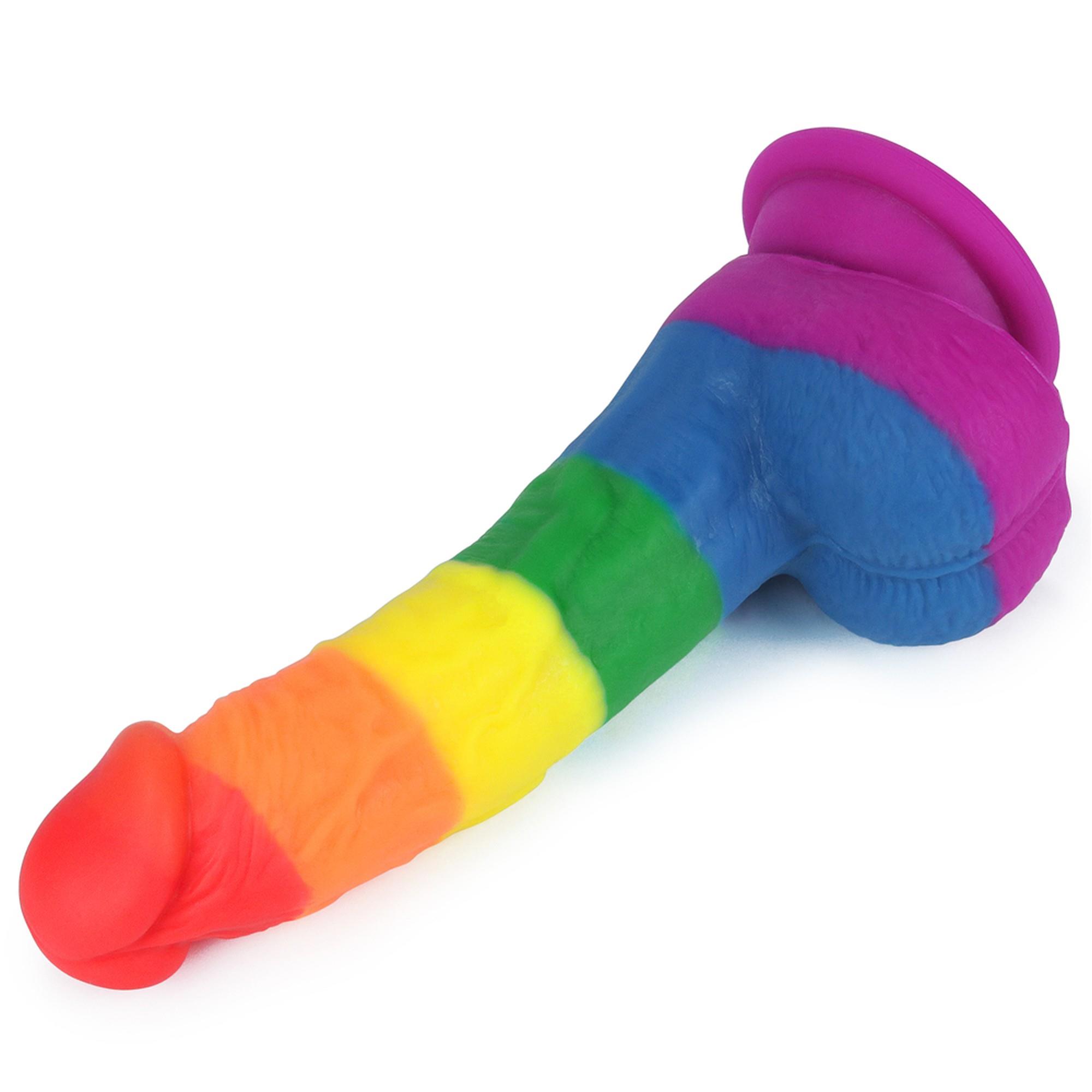Lovetoy 8' Prider Dildo - Dildo klasyczne na przyssawce ⚫ DARMOWA DOSTAWA od 299zł ⚫ DYSKRETNA PRZESYŁKA 24H Z POLSKI ⚫
