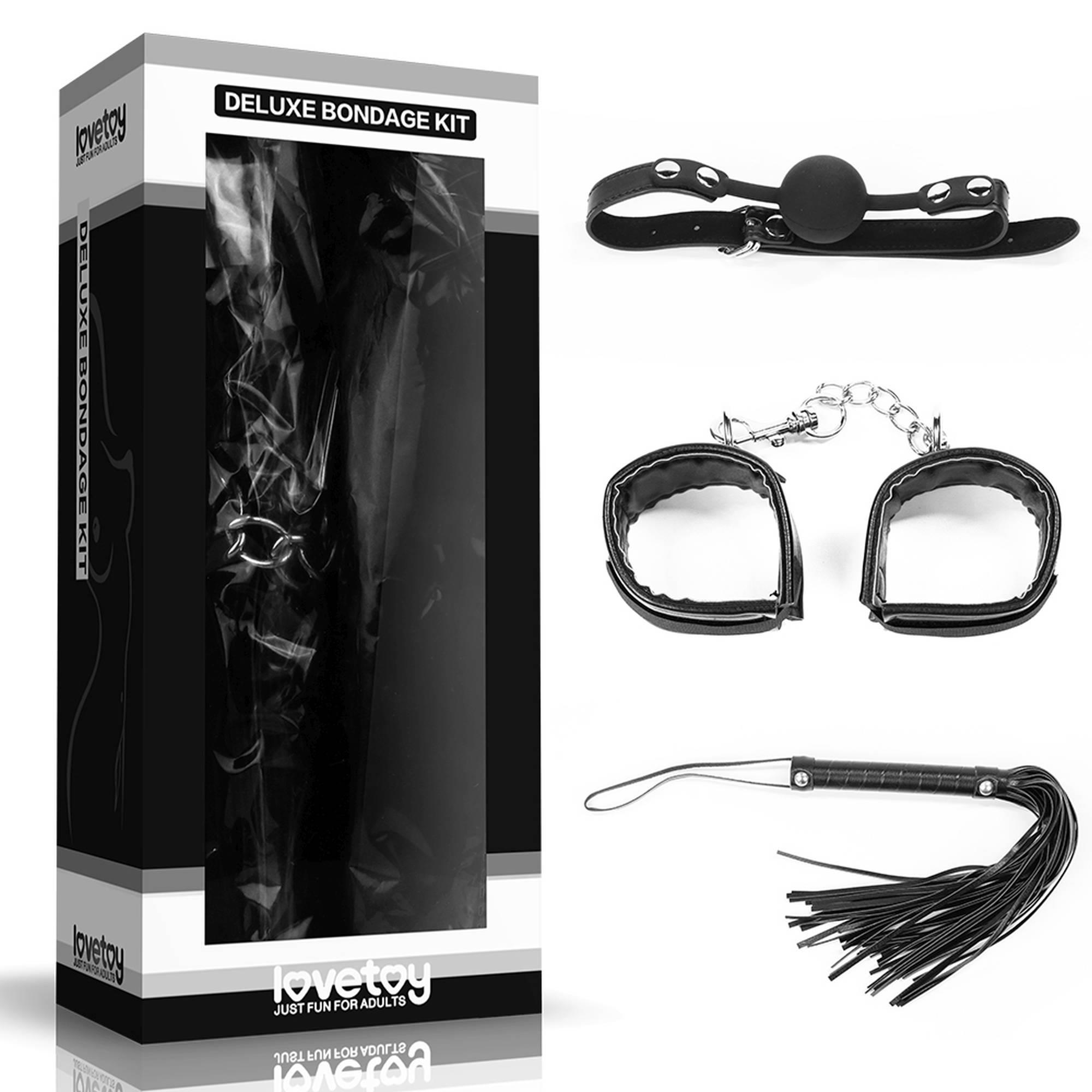 Lovetoy Deluxe Bondage Kit 2 - Zestaw BDSM ▶️▶️ DYSKRETNIE ▶️ GWARANCJA ▶️ PRZESYŁKA 24h ▶️