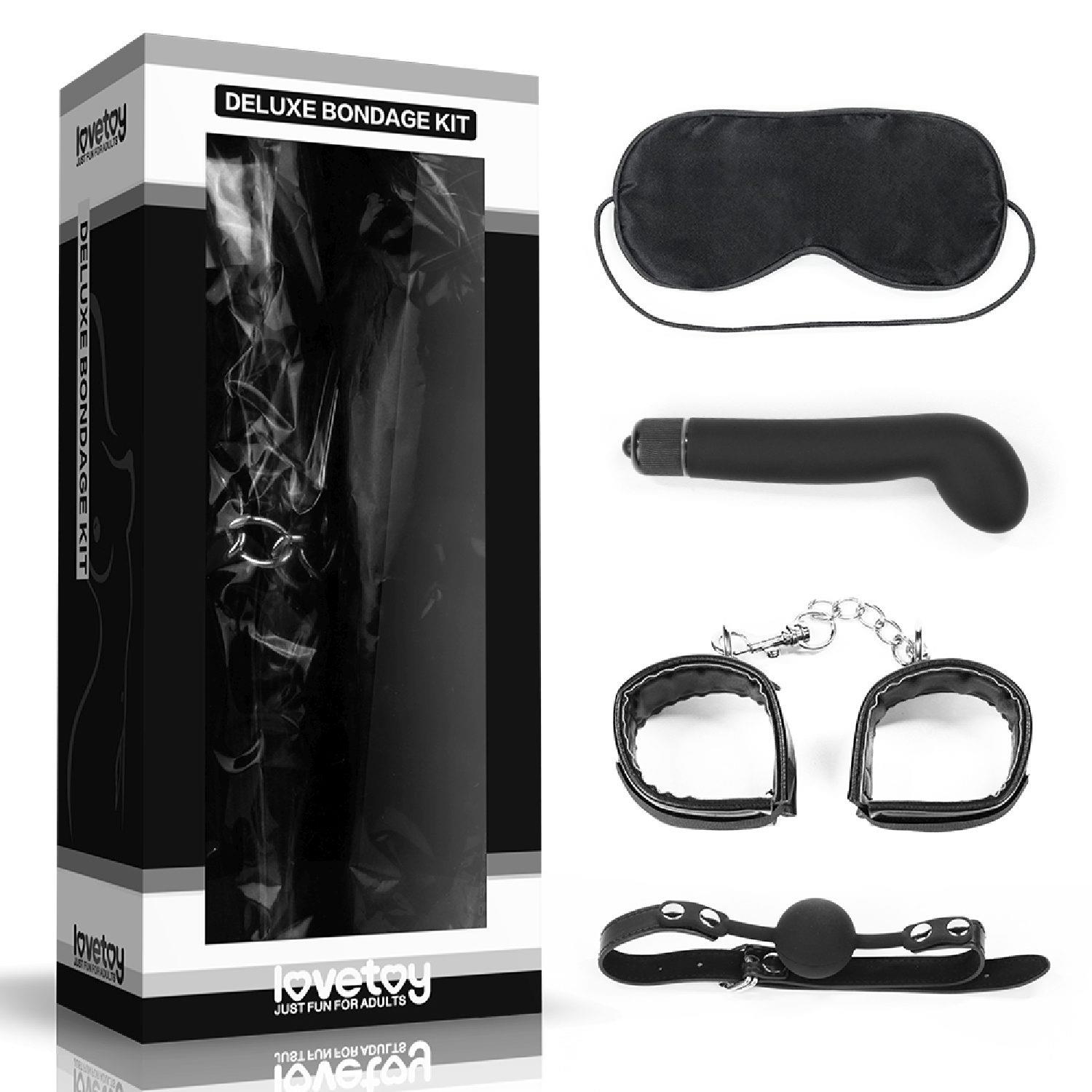 Lovetoy Deluxe Bondage Kit 7 - Zestaw BDSM ▶️▶️ DYSKRETNIE ▶️ GWARANCJA ▶️ PRZESYŁKA 24h ▶️