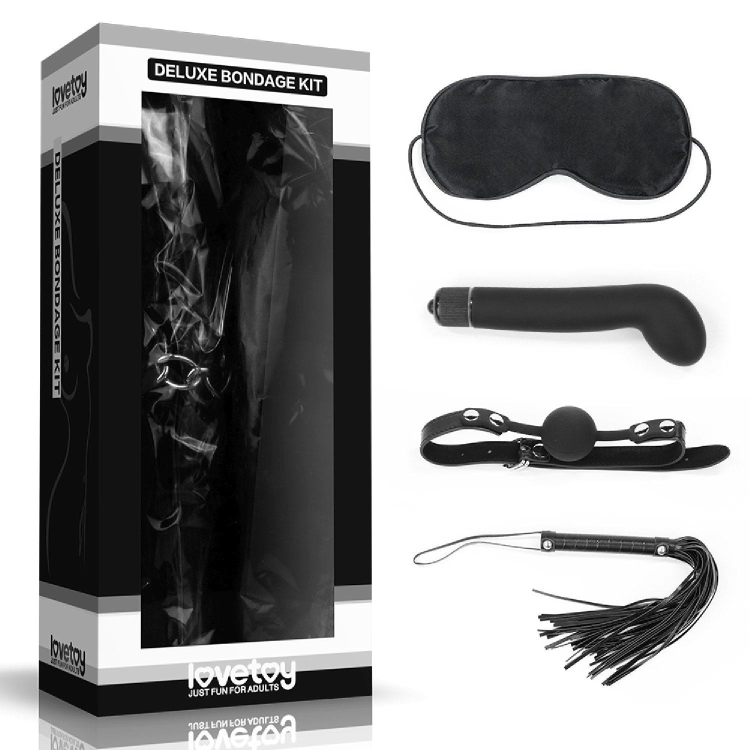 Lovetoy Deluxe Bondage Kit 8 - Zestaw BDSM ▶️▶️ DYSKRETNIE ▶️ GWARANCJA ▶️ PRZESYŁKA 24h ▶️