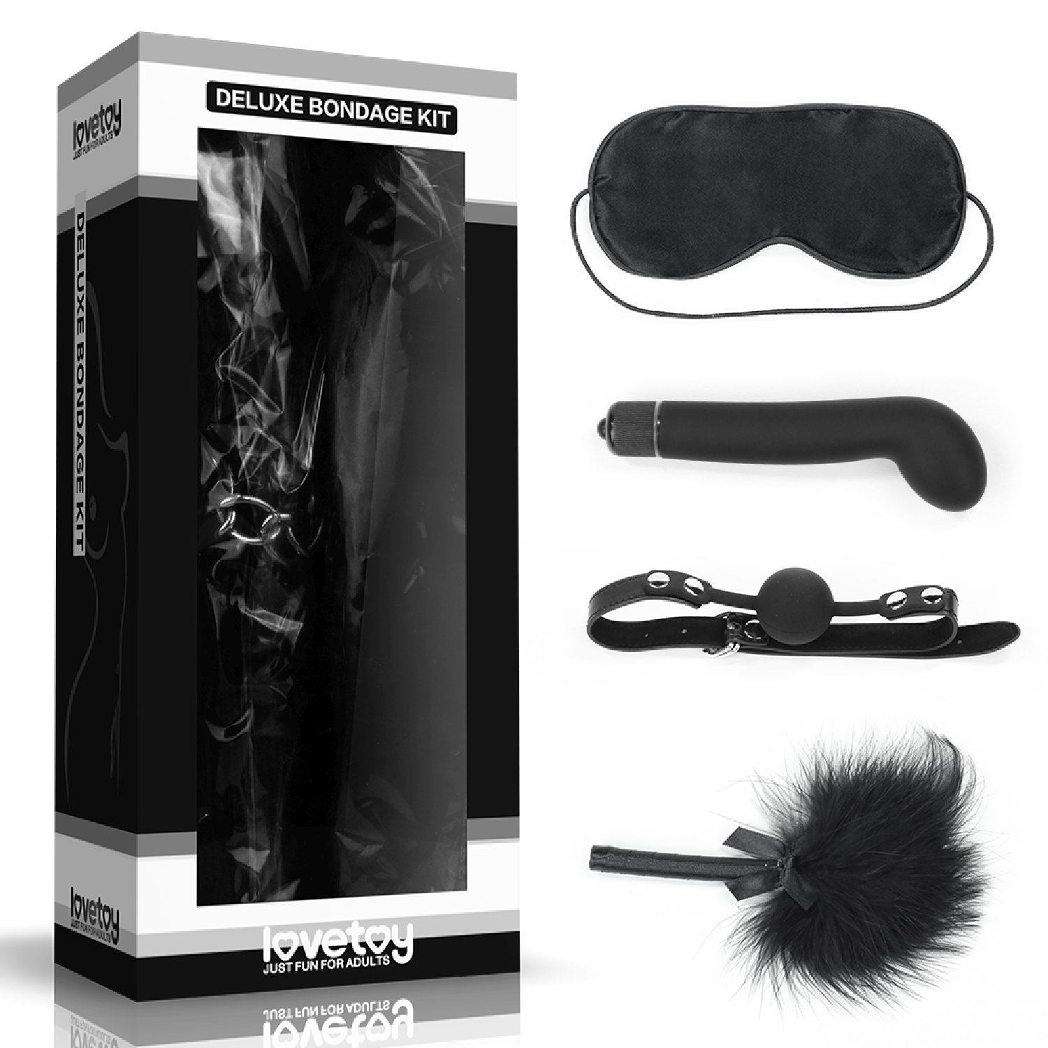 Lovetoy Deluxe Bondage Kit 9 - Zestaw BDSM ▶️▶️ DYSKRETNIE ▶️ GWARANCJA ▶️ PRZESYŁKA 24h ▶️