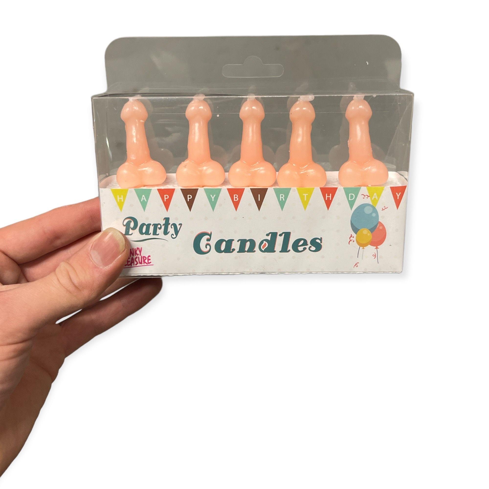 Kinky Pleasure Świeczki Party Penis Candles 5Pcs Pack Flesh ▶️▶️ DYSKRETNIE ▶️ GWARANCJA ▶️ PRZESYŁKA 24h ▶️