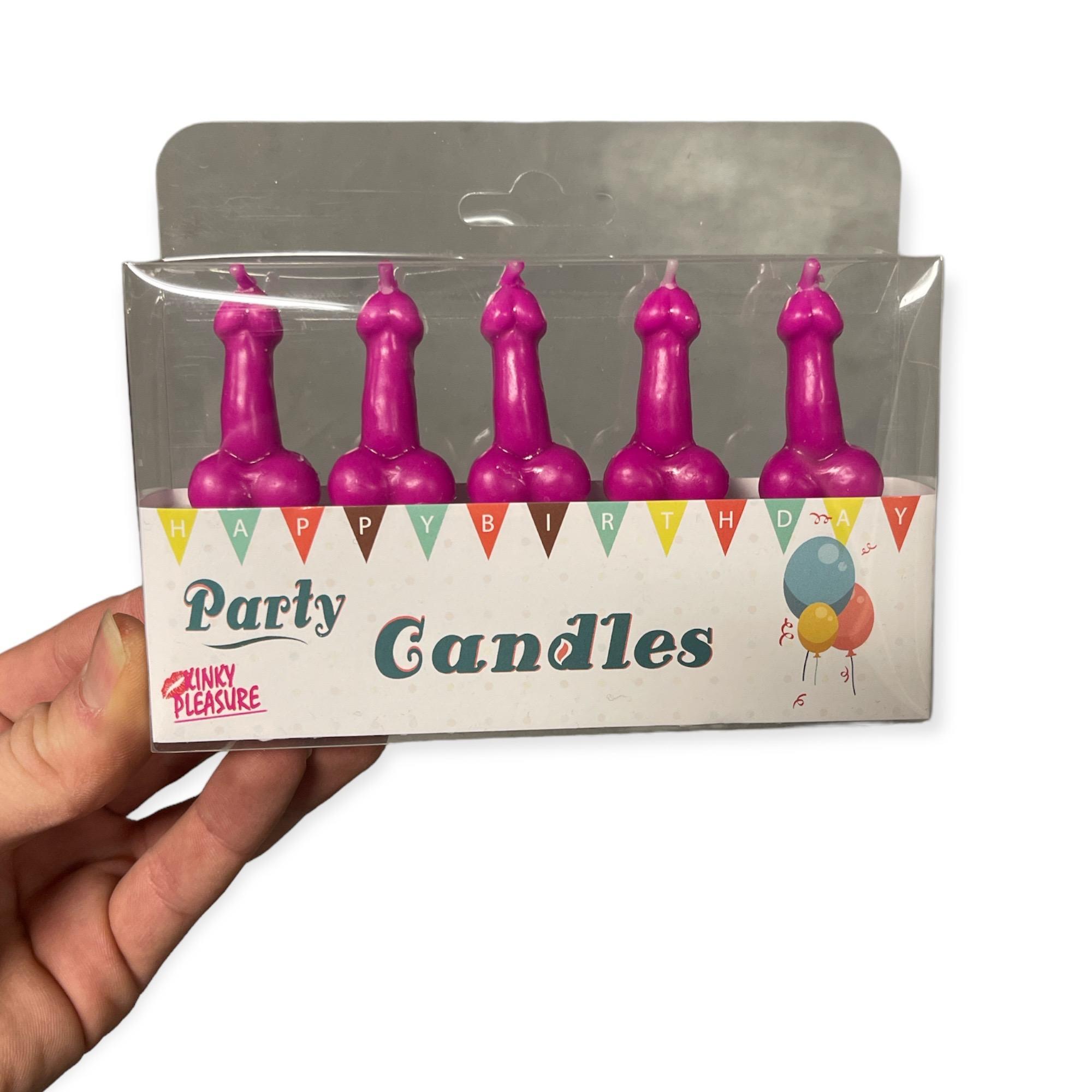 Kinky Pleasure Świeczki Party Penis Candles 5Pcs Pack Pink ▶️▶️ DYSKRETNIE ▶️ GWARANCJA ▶️ PRZESYŁKA 24h ▶️