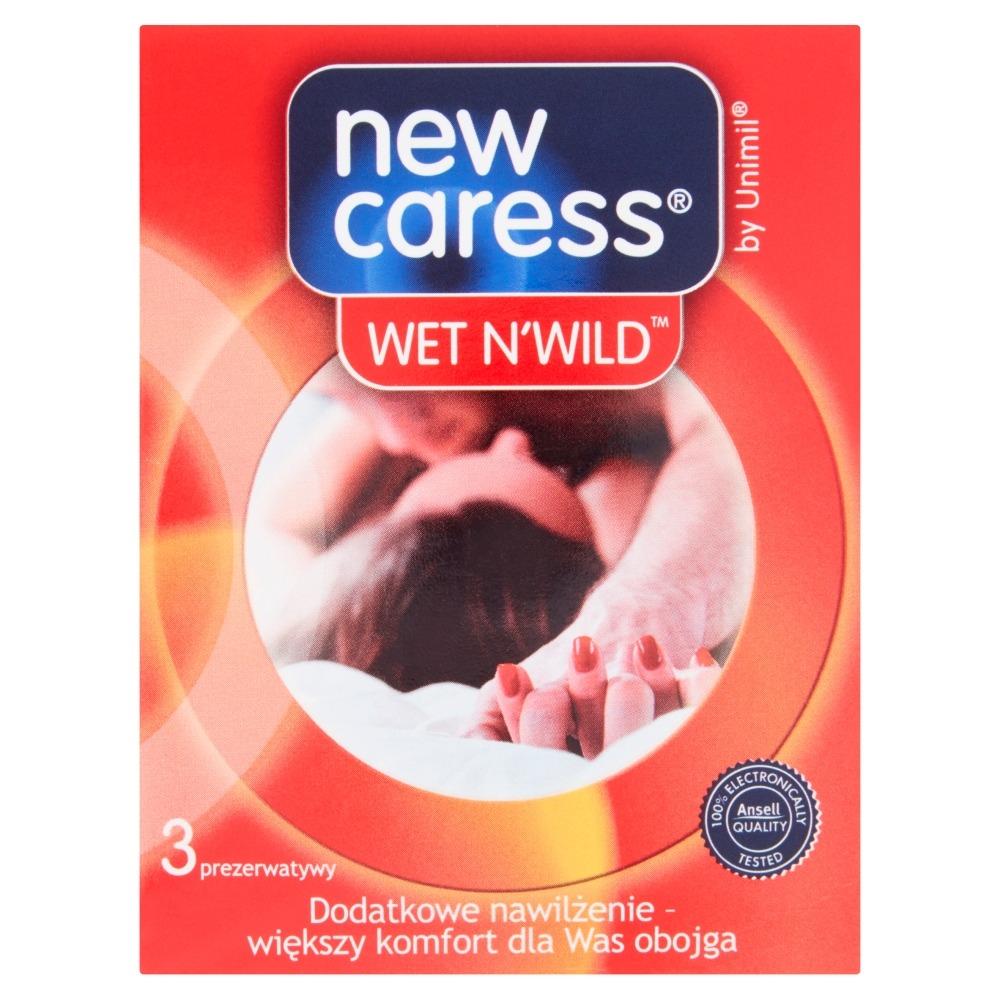 New Caress Box 3 Wet N' Wild - Prezerwatywy ⚫ DARMOWA DOSTAWA od 299zł ⚫ DYSKRETNA PRZESYŁKA 24H Z POLSKI ⚫