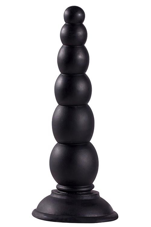 Dream Toys Menzstuff Beaded Probe Black - Koraliki analne na przyssawce ▶️▶️ DYSKRETNIE ▶️ GWARANCJA ▶️ PRZESYŁKA 24h ▶️