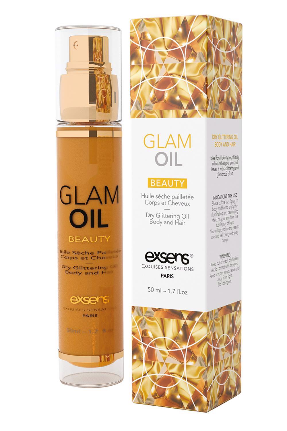 Exsens Glam Oil 50Ml - Olejek do masażu ▶️▶️ DYSKRETNIE ▶️ GWARANCJA ▶️ PRZESYŁKA 24h ▶️