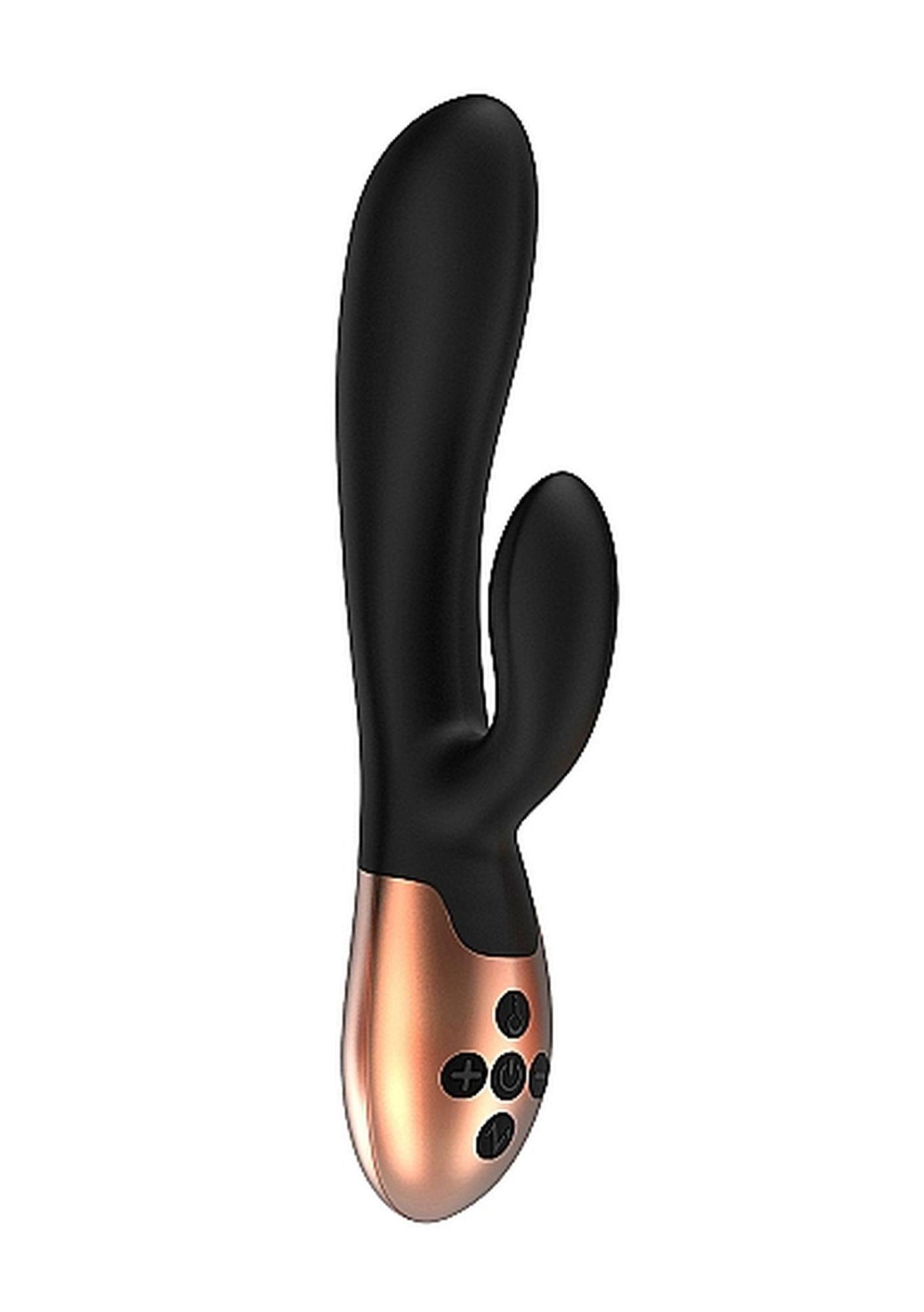 Elegance Heating G Spot Vibrator Exquisite Black - Wibrator króliczek z podgrzewaniem ▶️▶️ DYSKRETNIE ▶️ GWARANCJA ▶️ PRZESYŁKA 24h ▶️