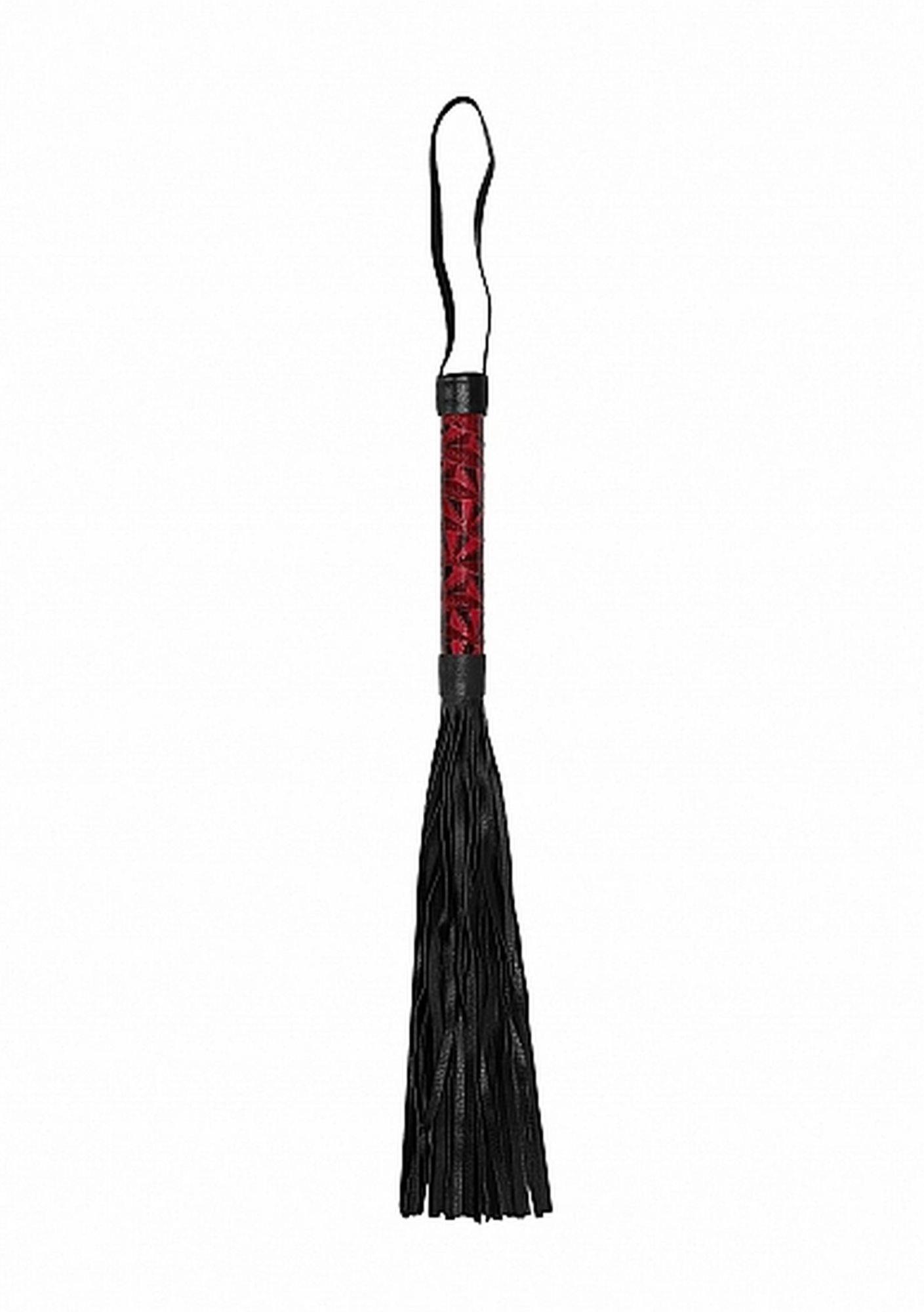 Ouch! Luxury Whip Burgundy - Maska na oczy ▶️▶️ DYSKRETNIE ▶️ GWARANCJA ▶️ PRZESYŁKA 24h ▶️