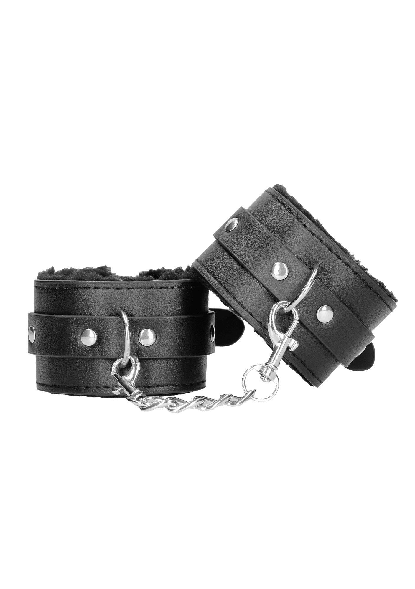 Ouch! Hand Cuffs With Adjustable Straps - Kajdanki na nadgarstki ▶️▶️ DYSKRETNIE ▶️ GWARANCJA ▶️ PRZESYŁKA 24h ▶️