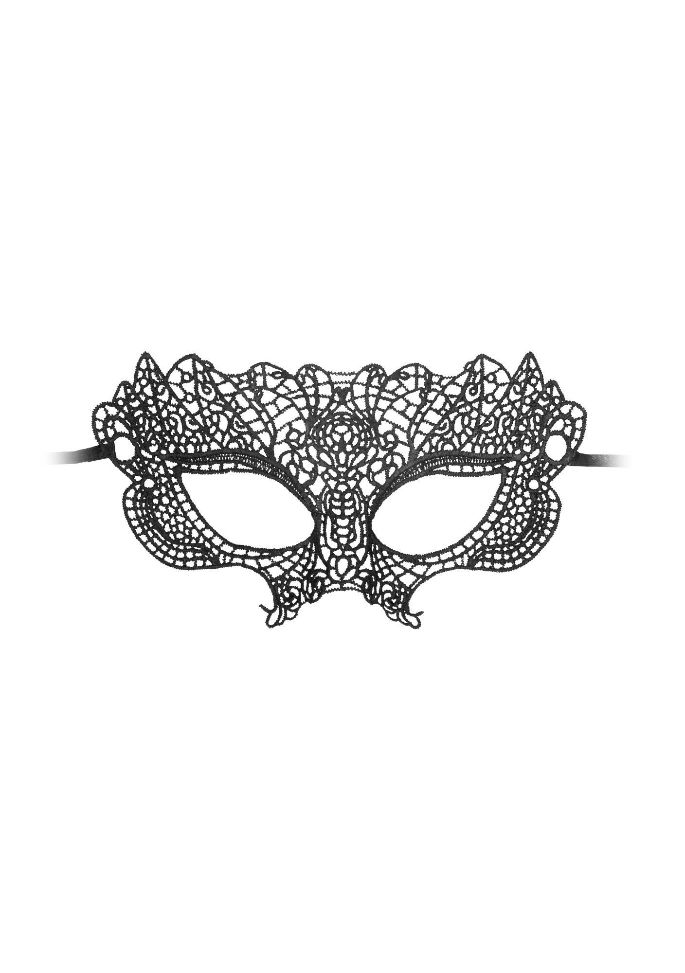 Ouch! Lace Eye Mask Princess - Maska na oczy ▶️▶️ DYSKRETNIE ▶️ GWARANCJA ▶️ PRZESYŁKA 24h ▶️