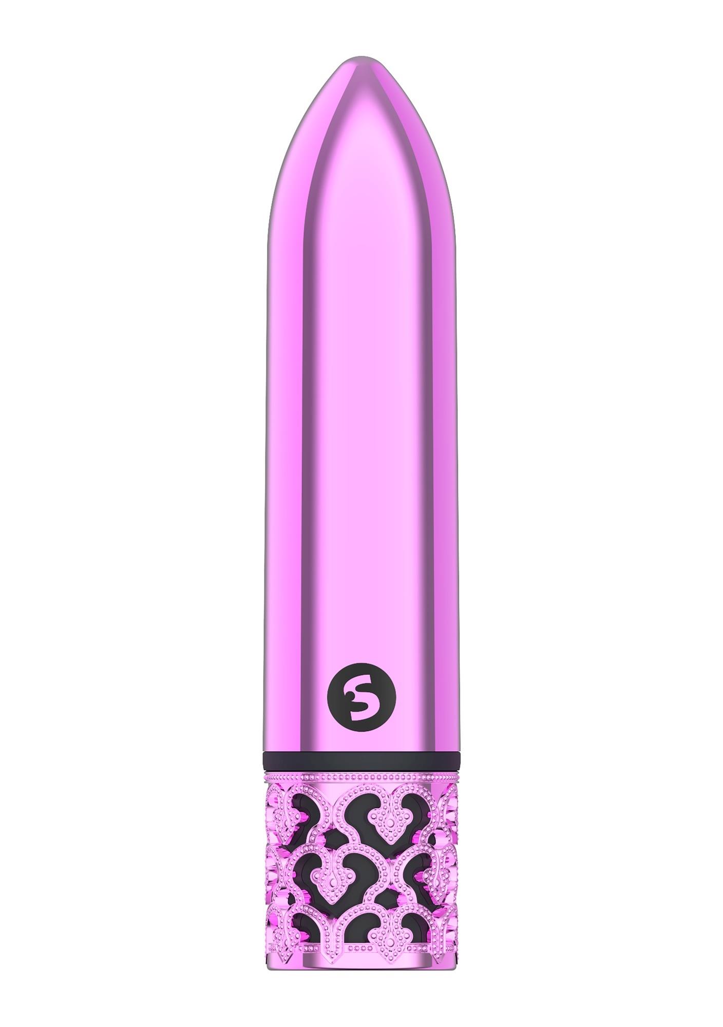 Royal Gems Glamour Rechargeable Abs Bullet Pink - Miniwibrator, Różowy ▶️▶️ DYSKRETNIE ▶️ GWARANCJA ▶️ PRZESYŁKA 24h ▶️