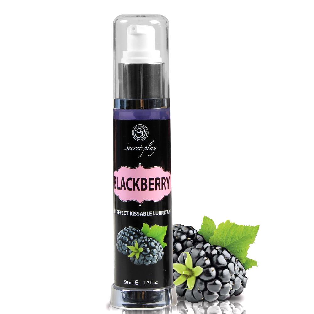 Secret Play Blackberry Hot Effect Kissable Lubricant 50 Ml - Lubrykant o smaku jeżyny ▶️▶️ DYSKRETNIE ▶️ GWARANCJA ▶️ PRZESYŁKA 24h ▶️
