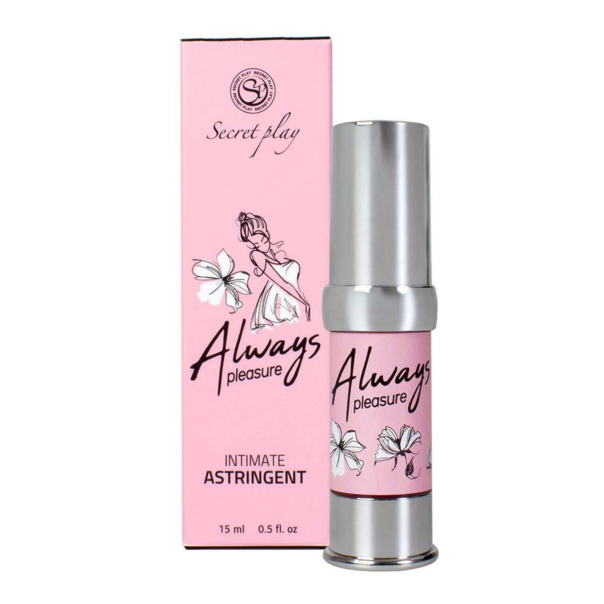 Secret Play Always Pleasure Intimate Astringent 15 Ml - Balsam zwężający pochwę ▶️▶️ DYSKRETNIE ▶️ GWARANCJA ▶️ PRZESYŁKA 24h ▶️