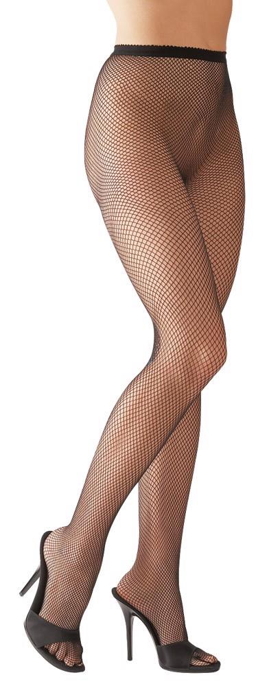 Cottelli LEGWEAR Net Tights Black - Rajstopy, Czarny Wariant/Rozmiar: S/M/L ▶️▶️ DYSKRETNIE ▶️ GWARANCJA ▶️ PRZESYŁKA 24h ▶️