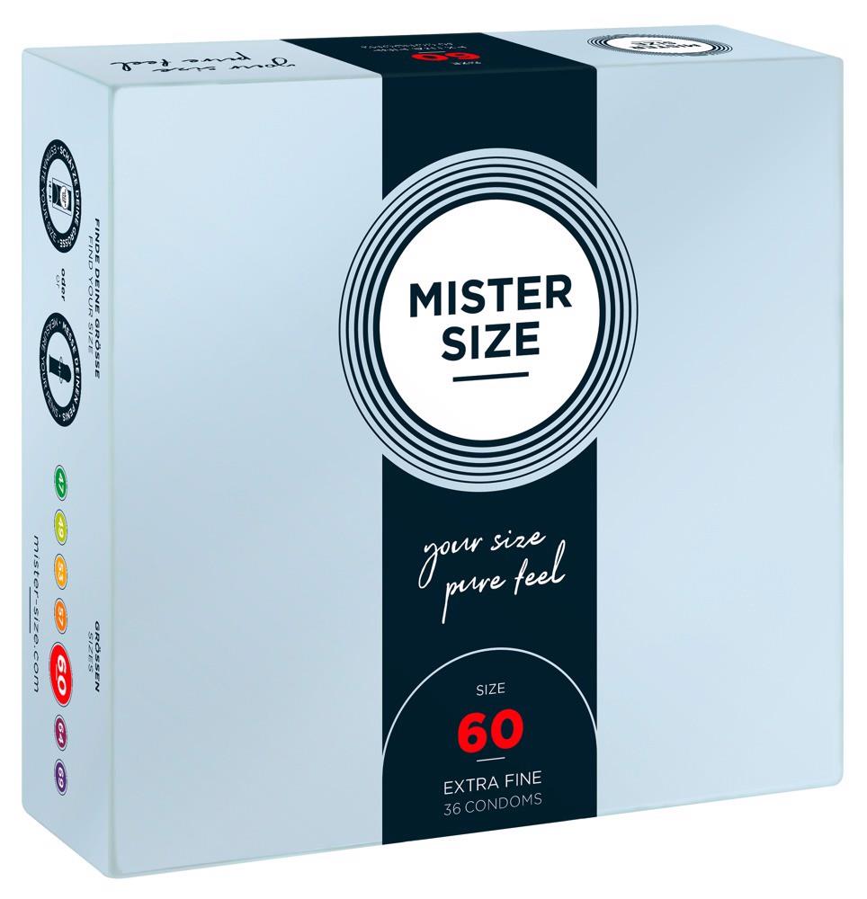 Mister Size 60Mm Pack Of 36 - Prezerwatywy ▶️▶️ DYSKRETNIE ▶️ GWARANCJA ▶️ PRZESYŁKA 24h ▶️