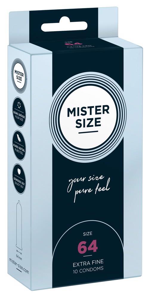 Mister Size 64Mm Pack Of 10 - Prezerwatywy ▶️▶️ DYSKRETNIE ▶️ GWARANCJA ▶️ PRZESYŁKA 24h ▶️